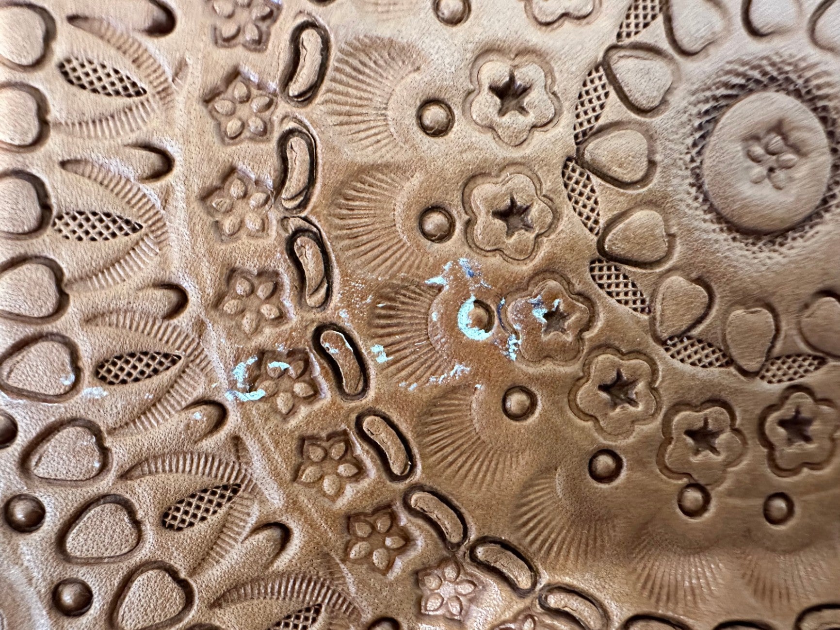 Spell - Bohemian - Leather Tooled Handbag 