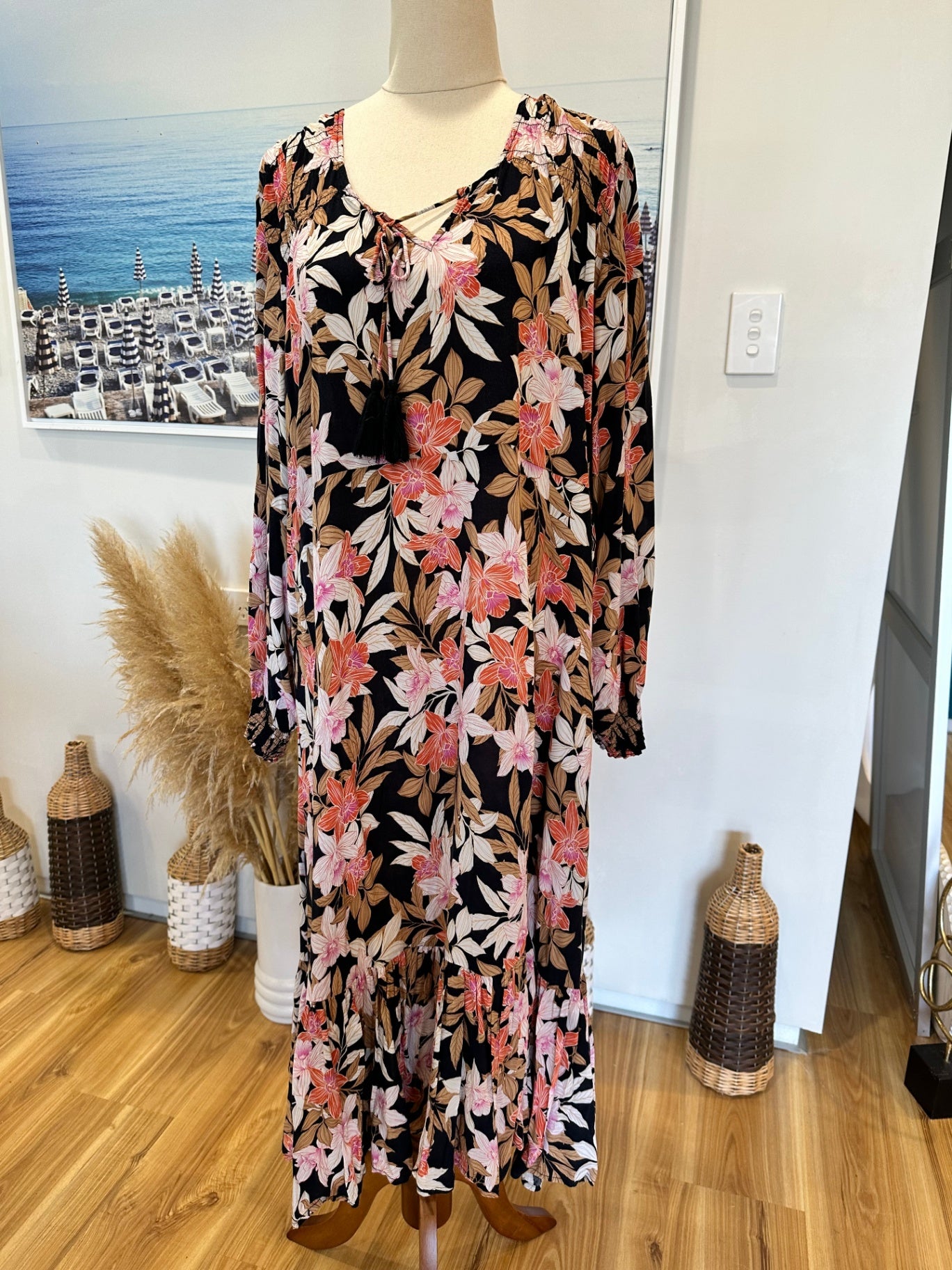 Virtuelle Dress - Size 18 - Autumnal Flowers