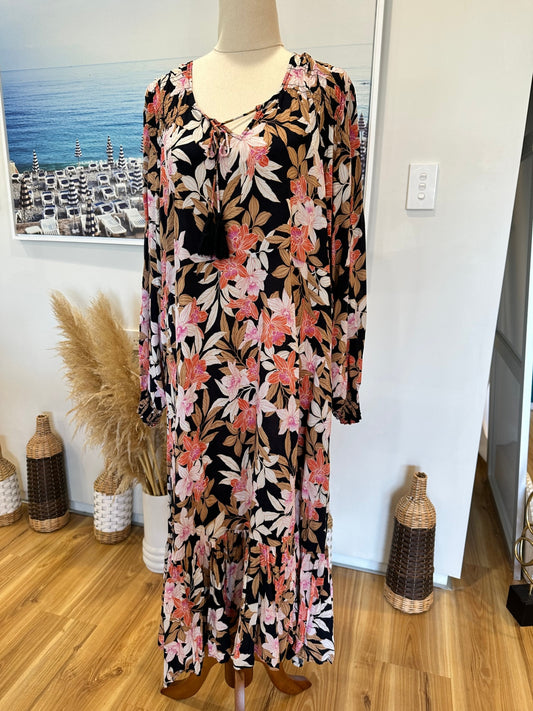 Virtuelle Dress - Size 18 - Autumnal Flowers