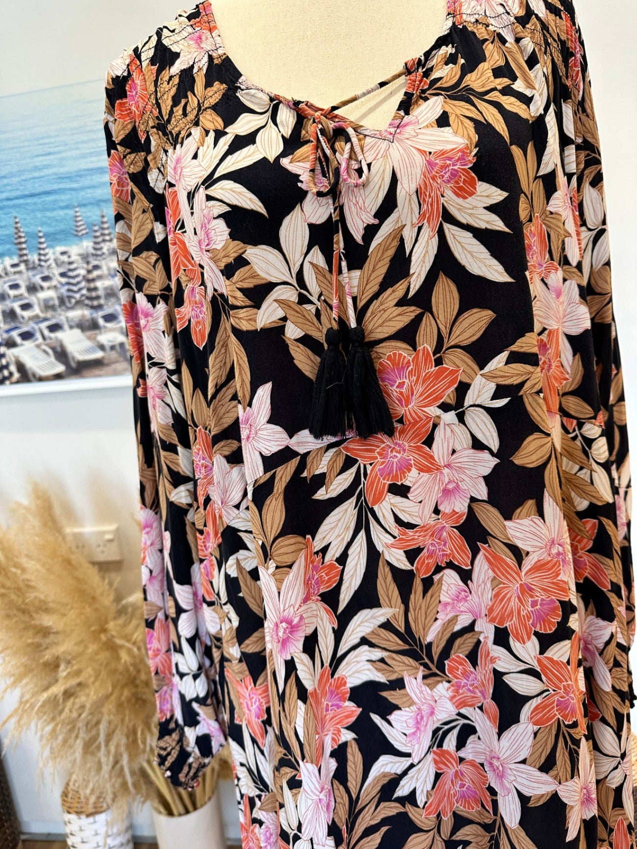 Virtuelle Dress - Size 18 - Autumnal Flowers