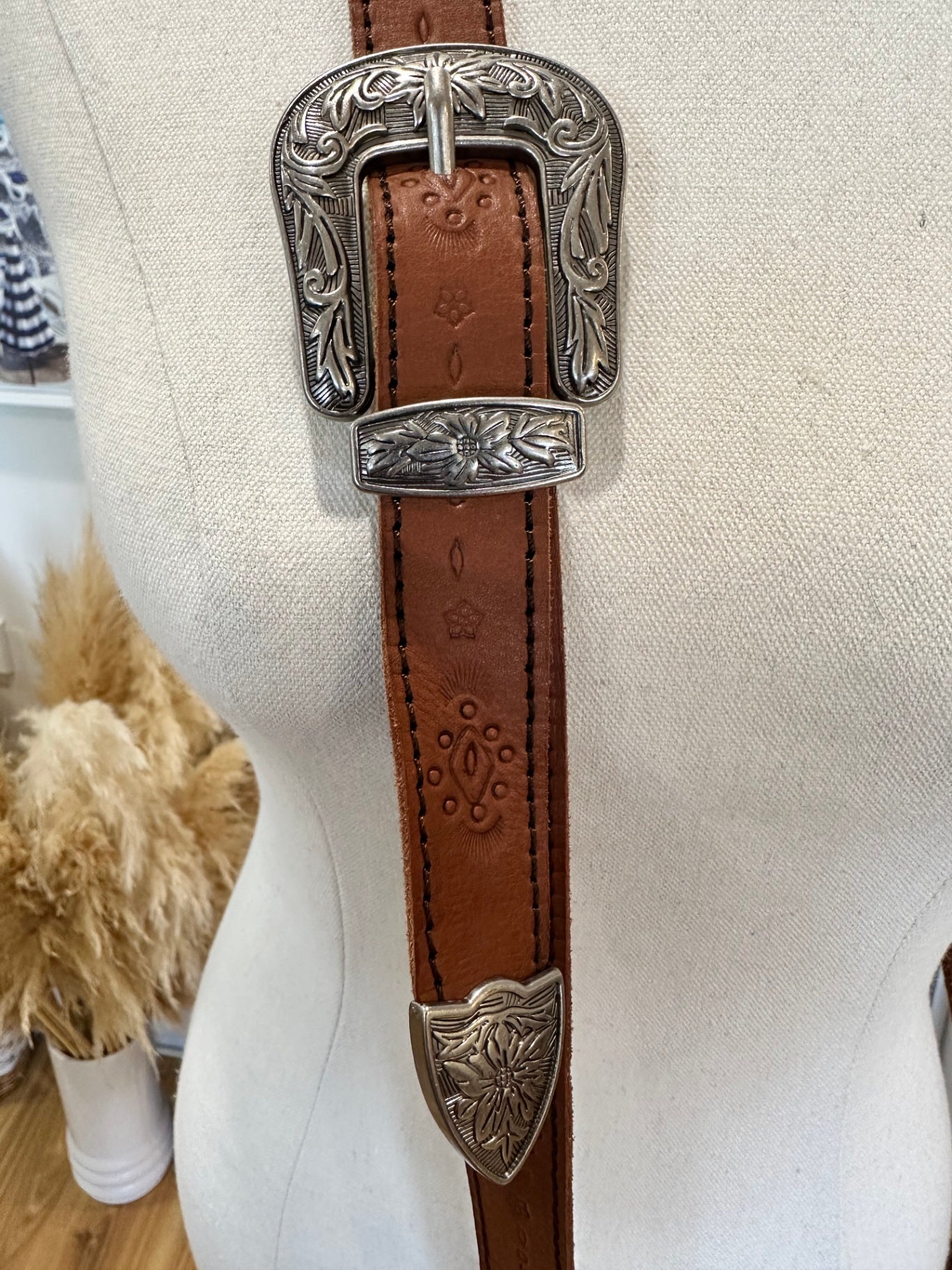 Spell - Bohemian - Leather Tooled Handbag 