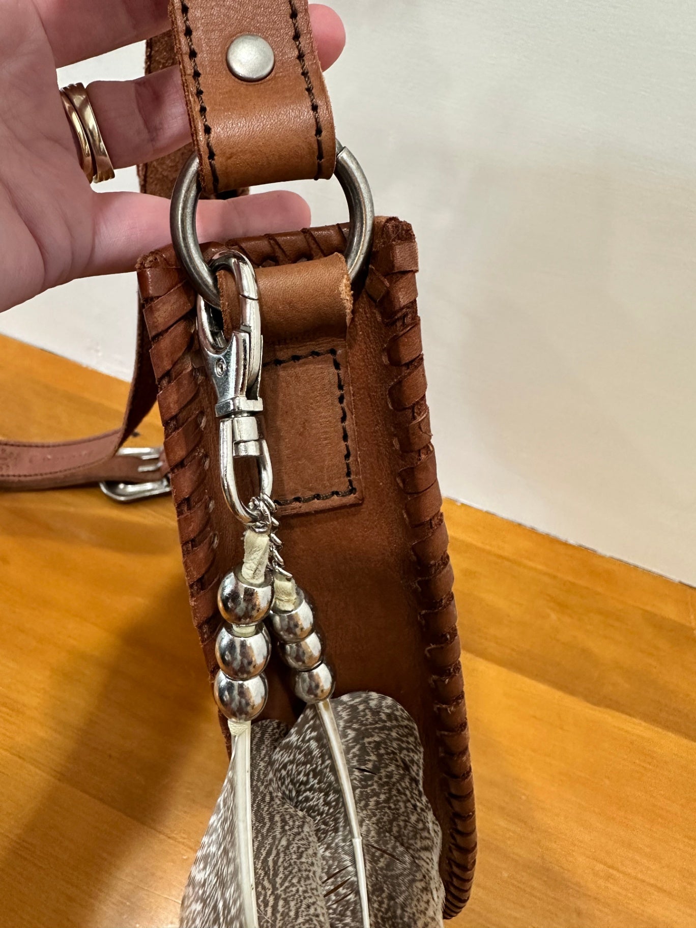 Spell - Bohemian - Leather Tooled Handbag 