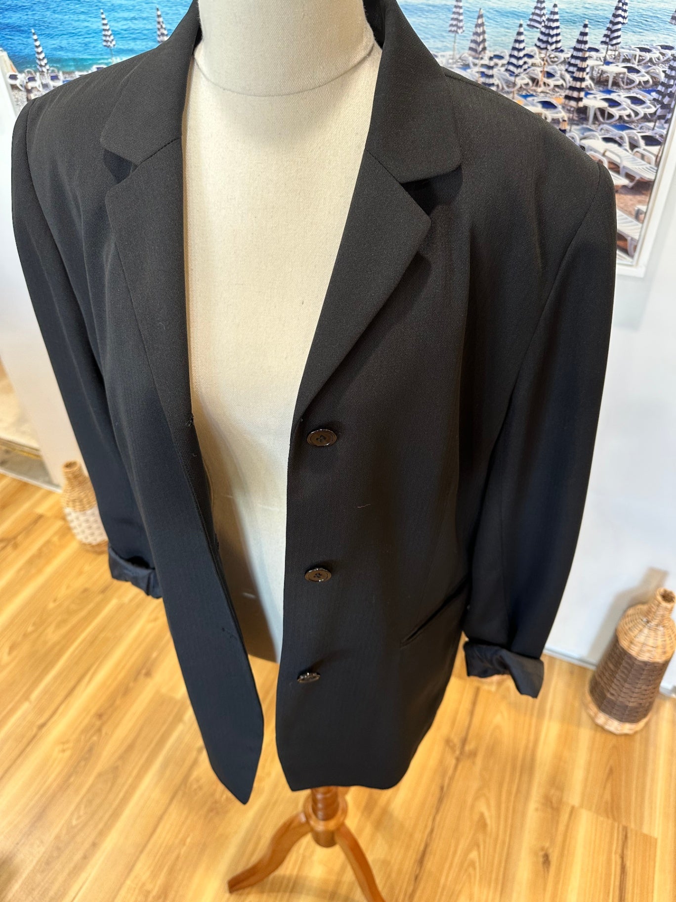 [SALE] Katies - Boxy Blazer - Size 14 - Black