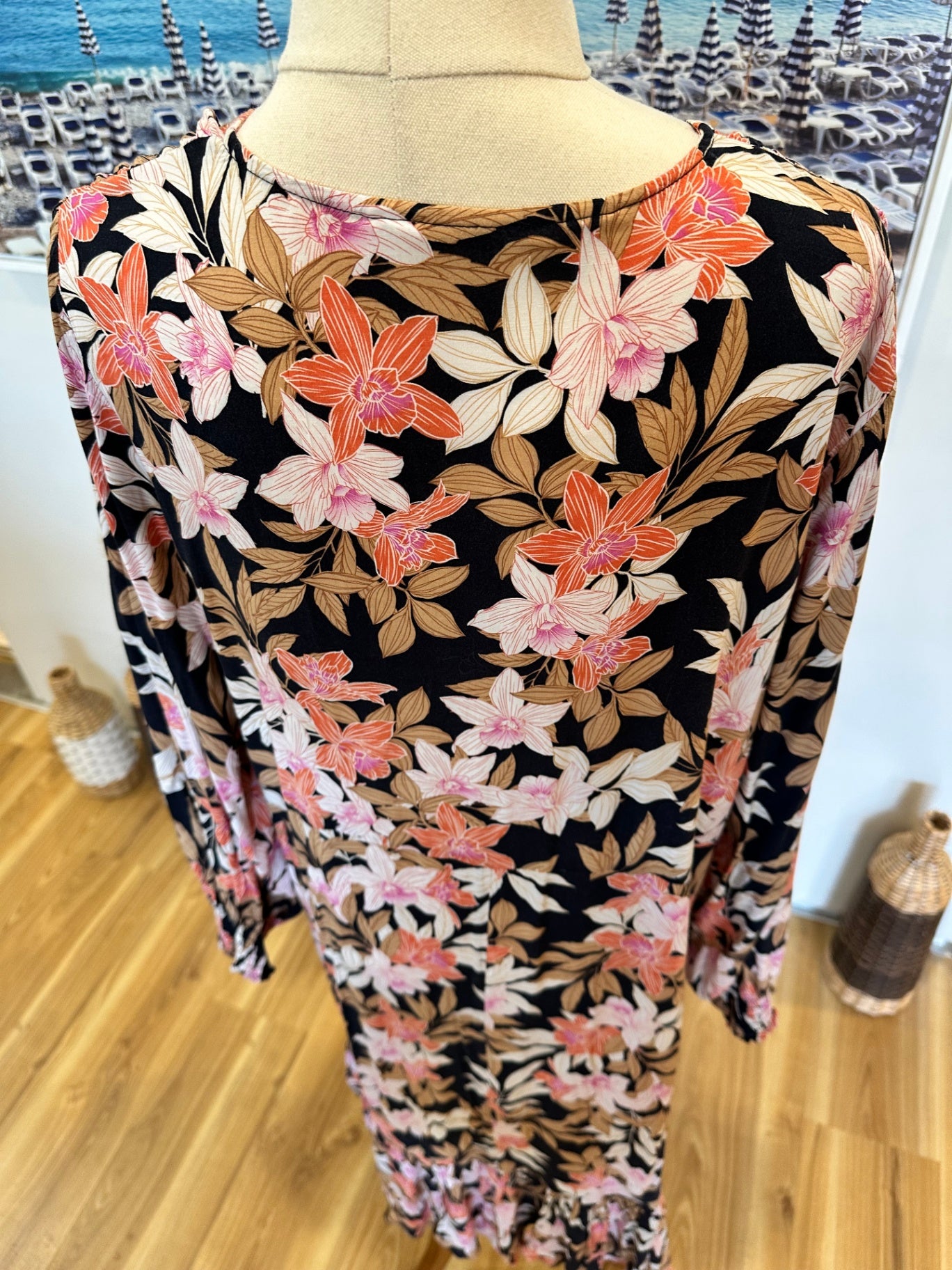 Virtuelle Dress - Size 18 - Autumnal Flowers