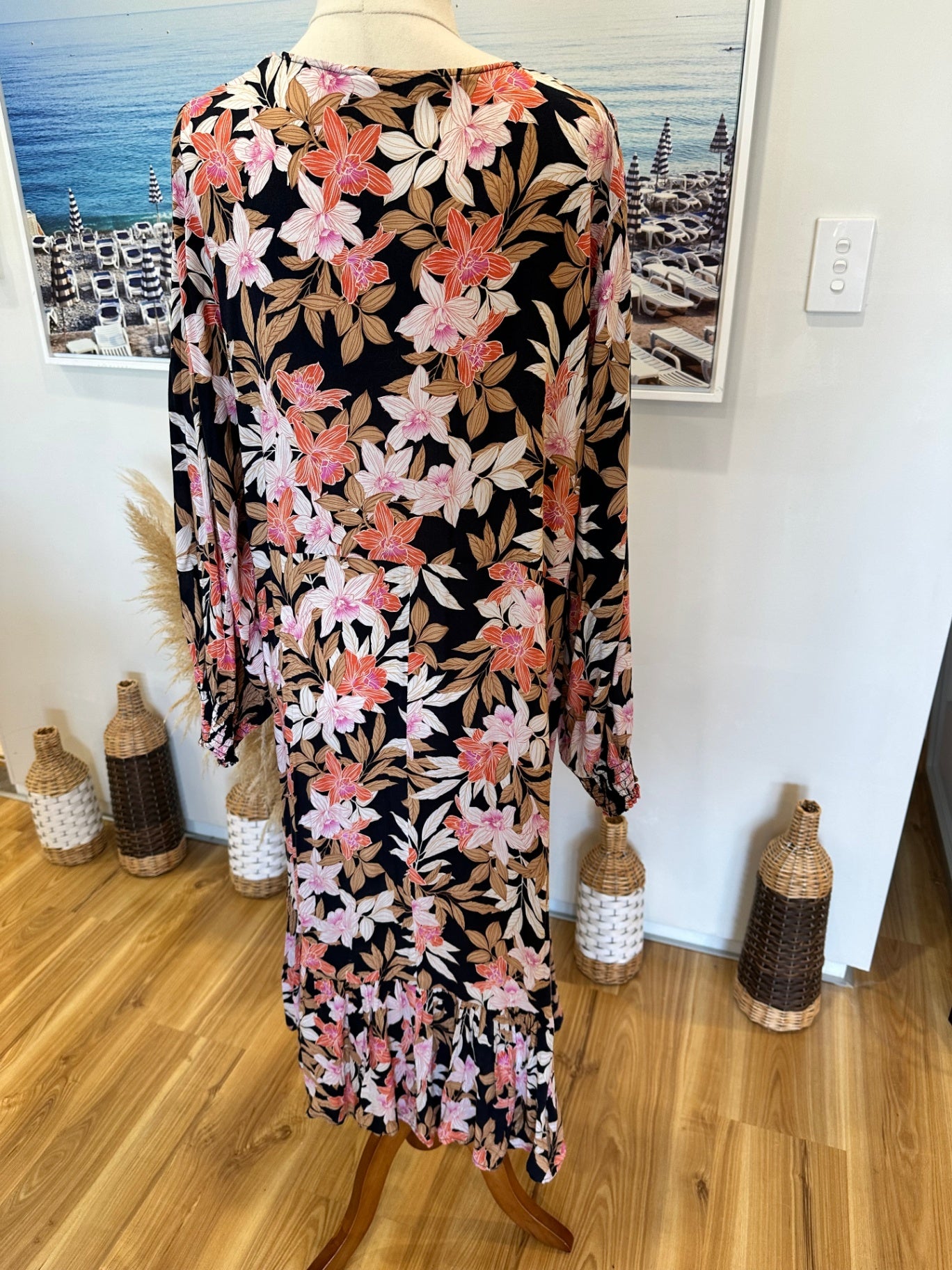 Virtuelle Dress - Size 18 - Autumnal Flowers