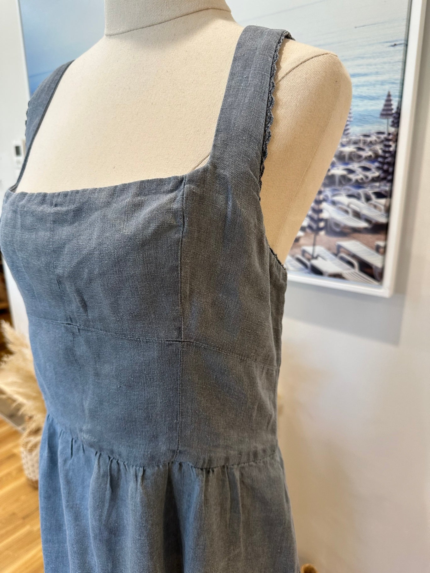 Zara - Denim Dress - Extra Large - Blue