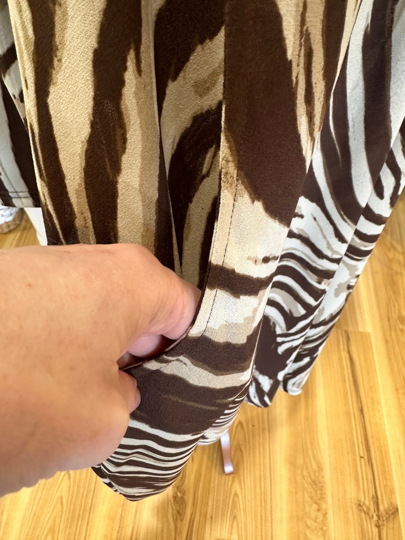 [SALE] Larosela - Dress - Size 16 - Brown / Cream