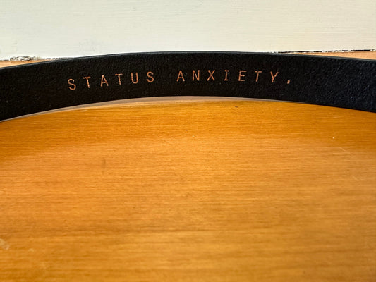 [SALE] Status Anxiety Belt Large Black