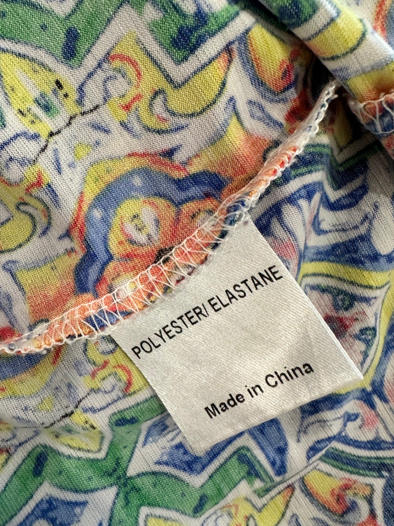 [SALE] Scope Dress 12 Yellow / Blue / Green