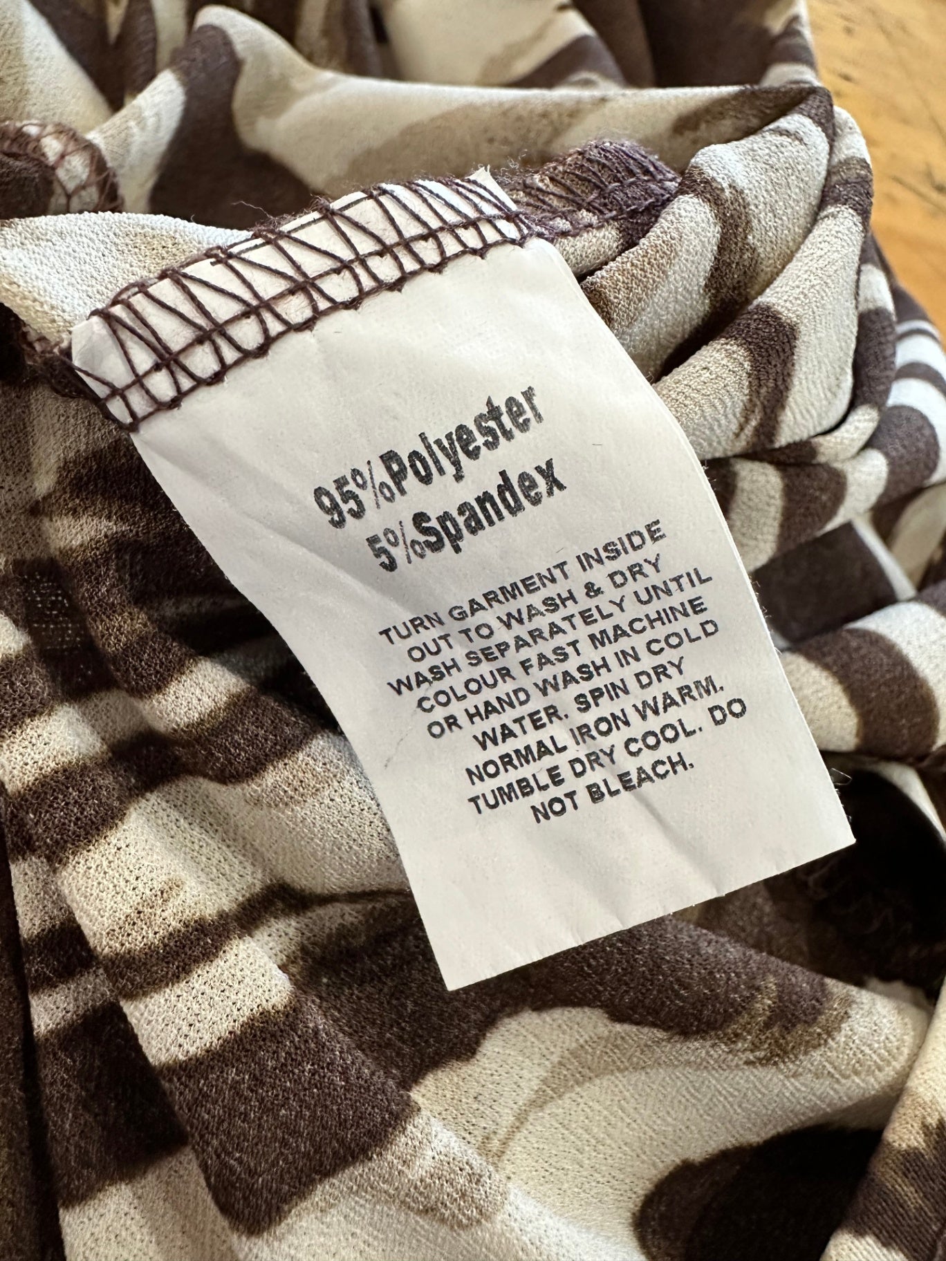 [SALE] Larosela - Dress - Size 16 - Brown / Cream