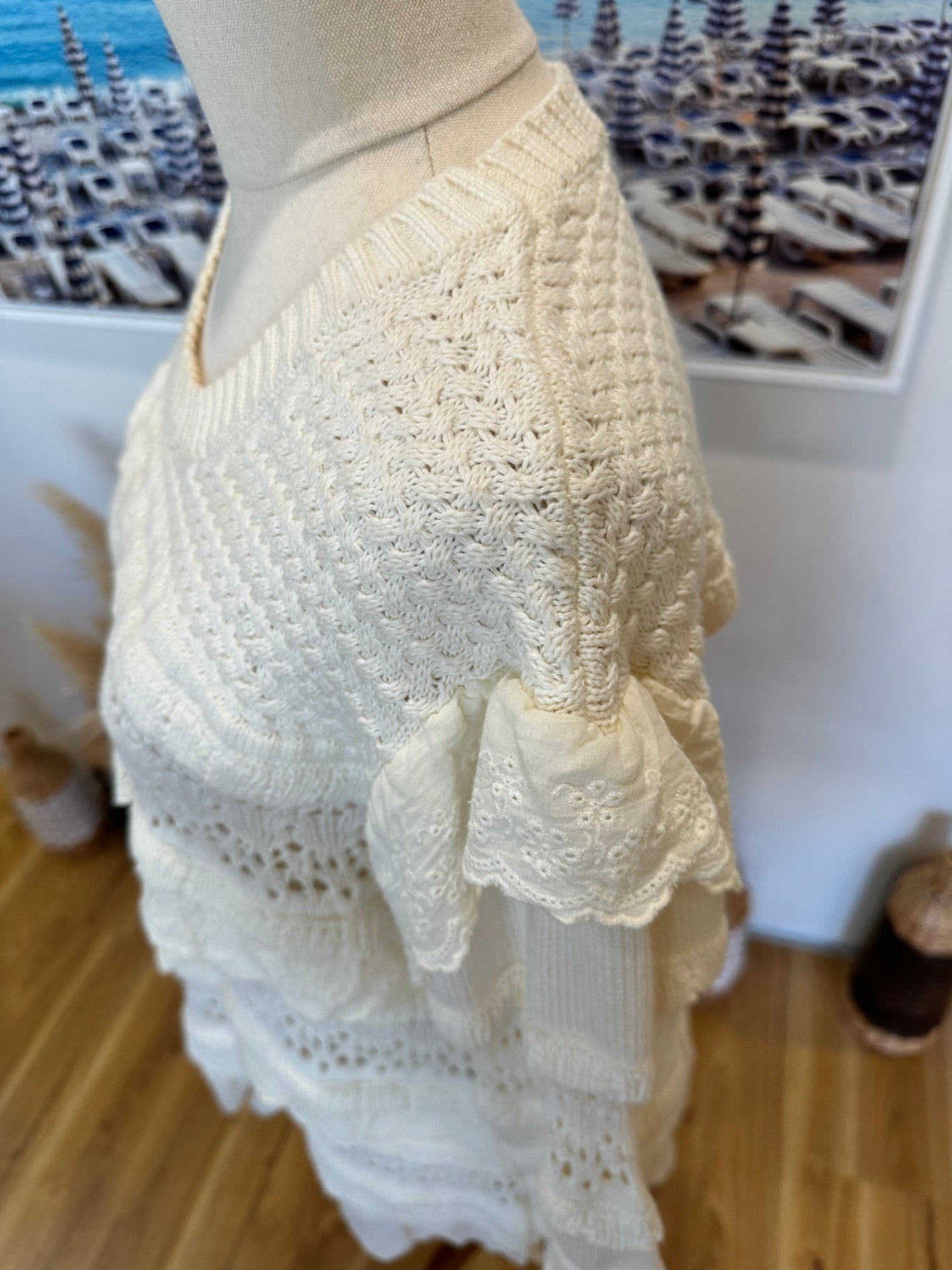 [SALE] Coop - Jumper - Medium - Cream - 100% Cotton