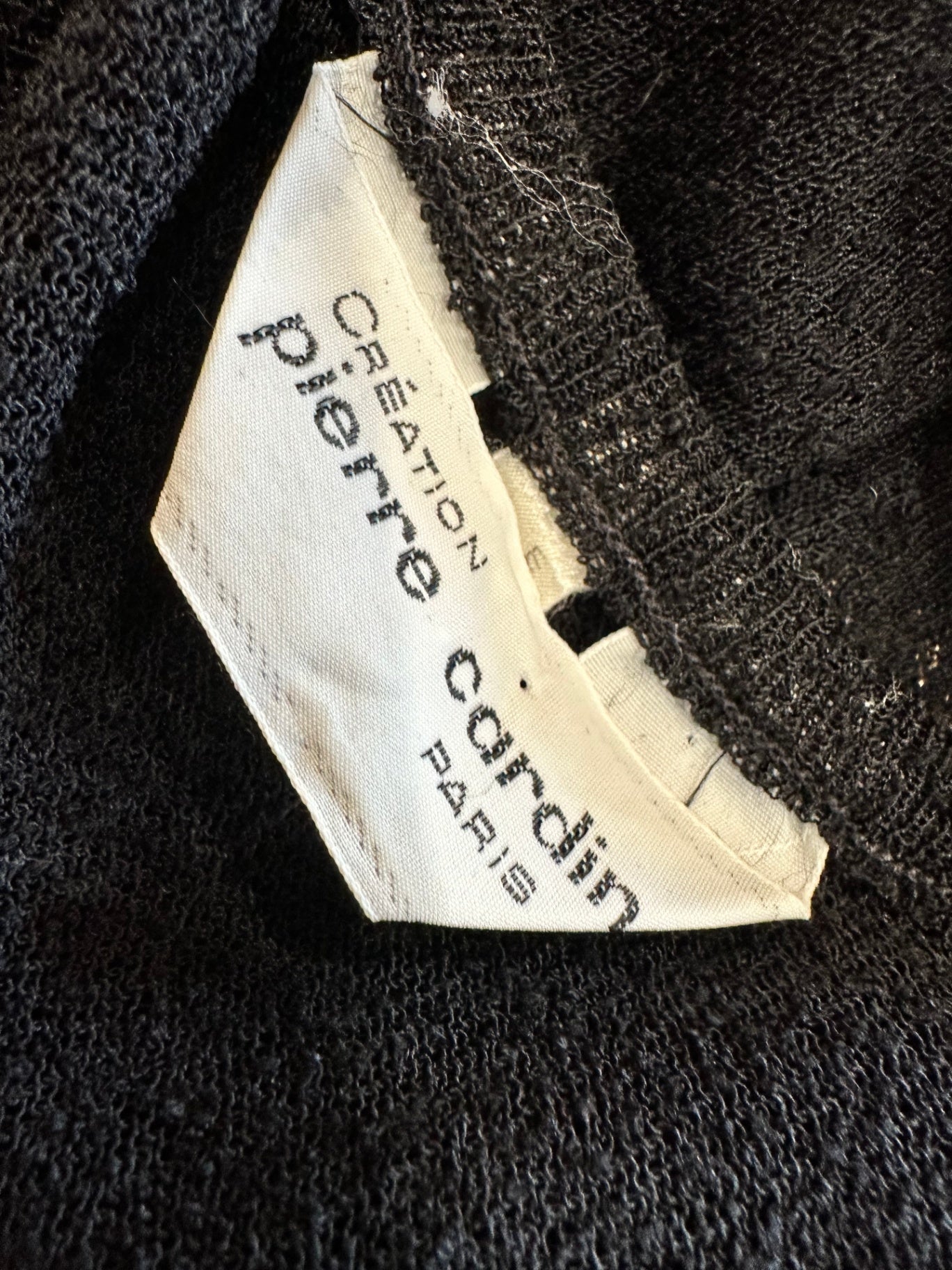 [SALE] Pierre Cardin - Lightweight Jumper - Black