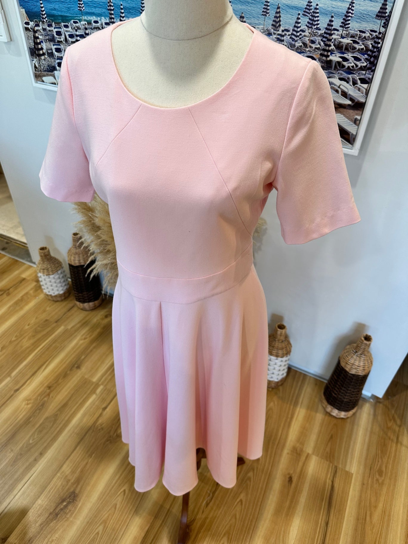 [SALE] Heine - Swing Dress - Size Small - Pink