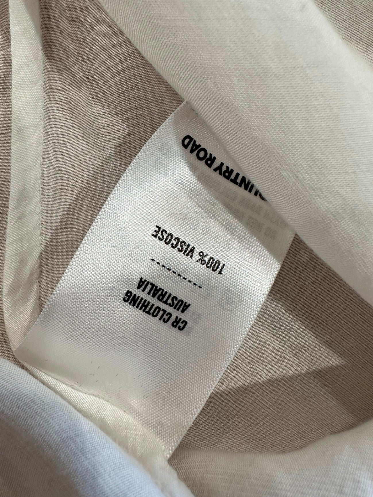 [SALE] Country Road - Blouse - Extra Large - White / Cream