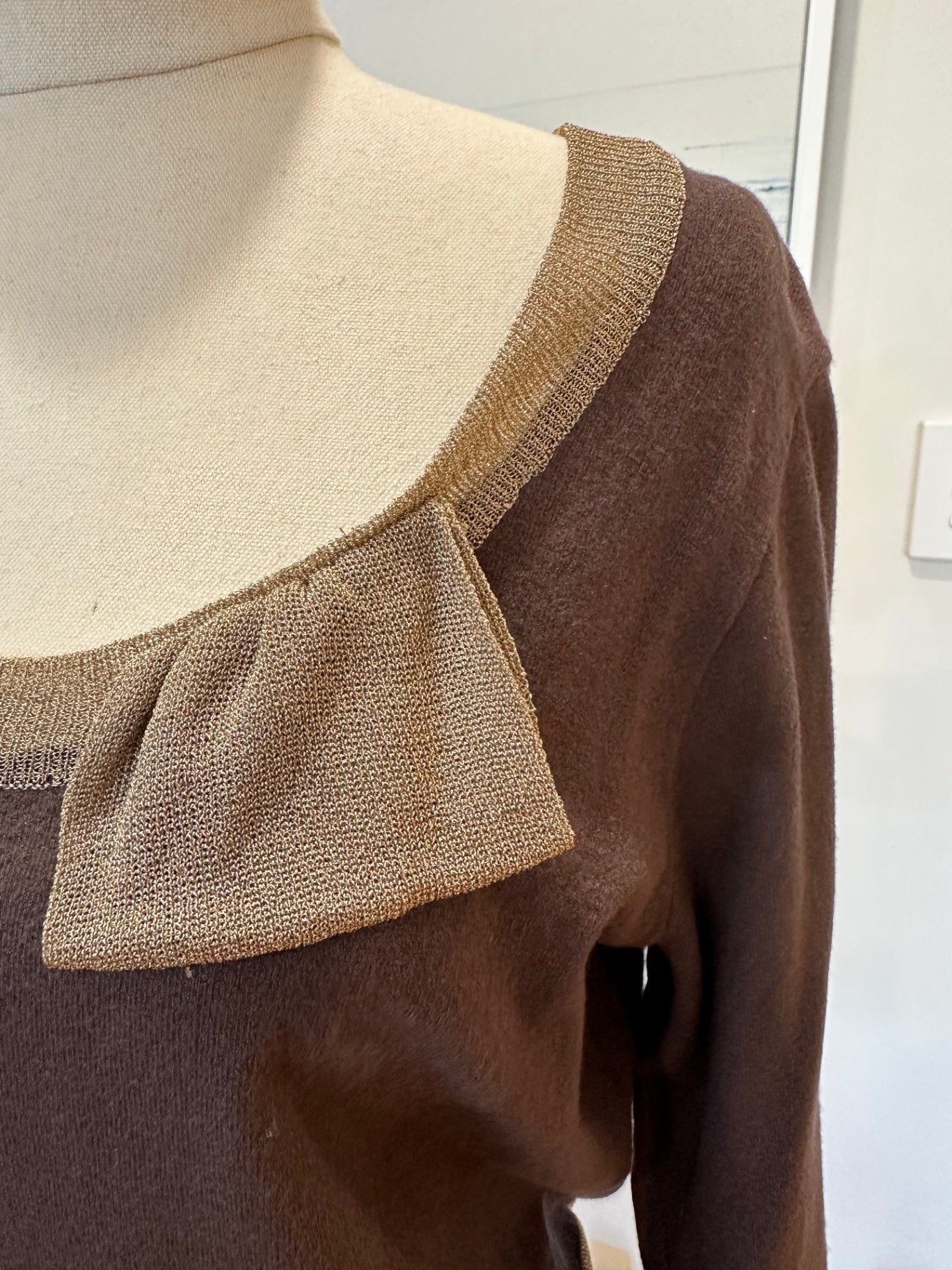[SALE] Aliza - Jumper - Size 14 - Brown and beige