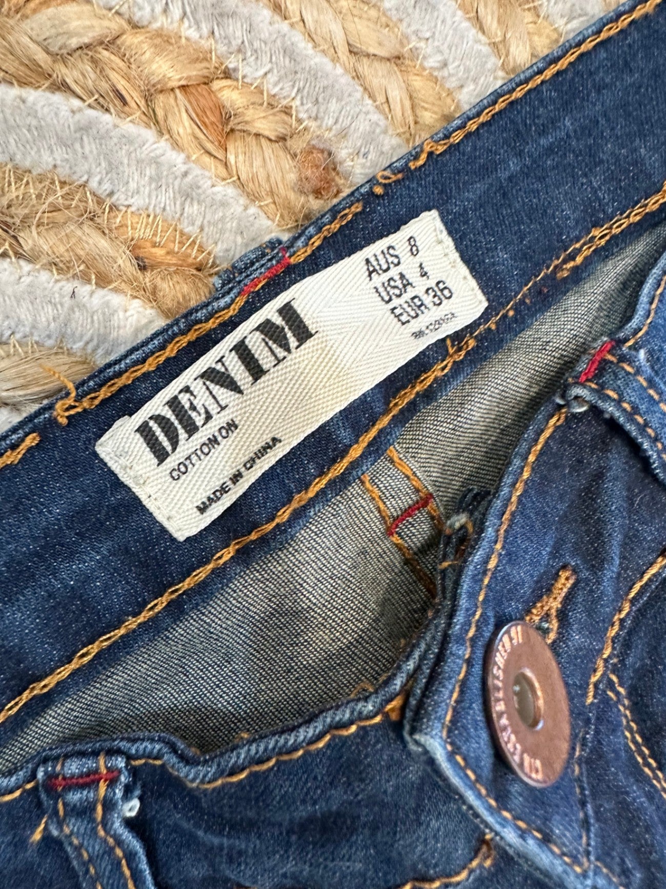 [SALE] Cotton On - Jeans - Size 8 - Dark Blue