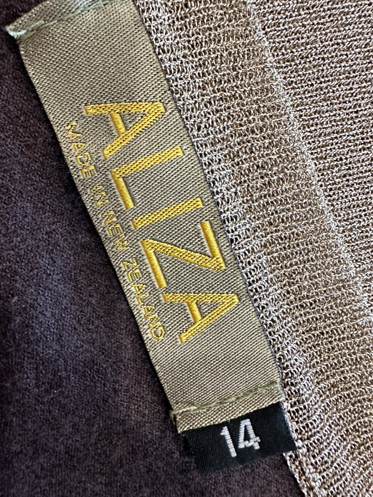 [SALE] Aliza - Jumper - Size 14 - Brown and beige