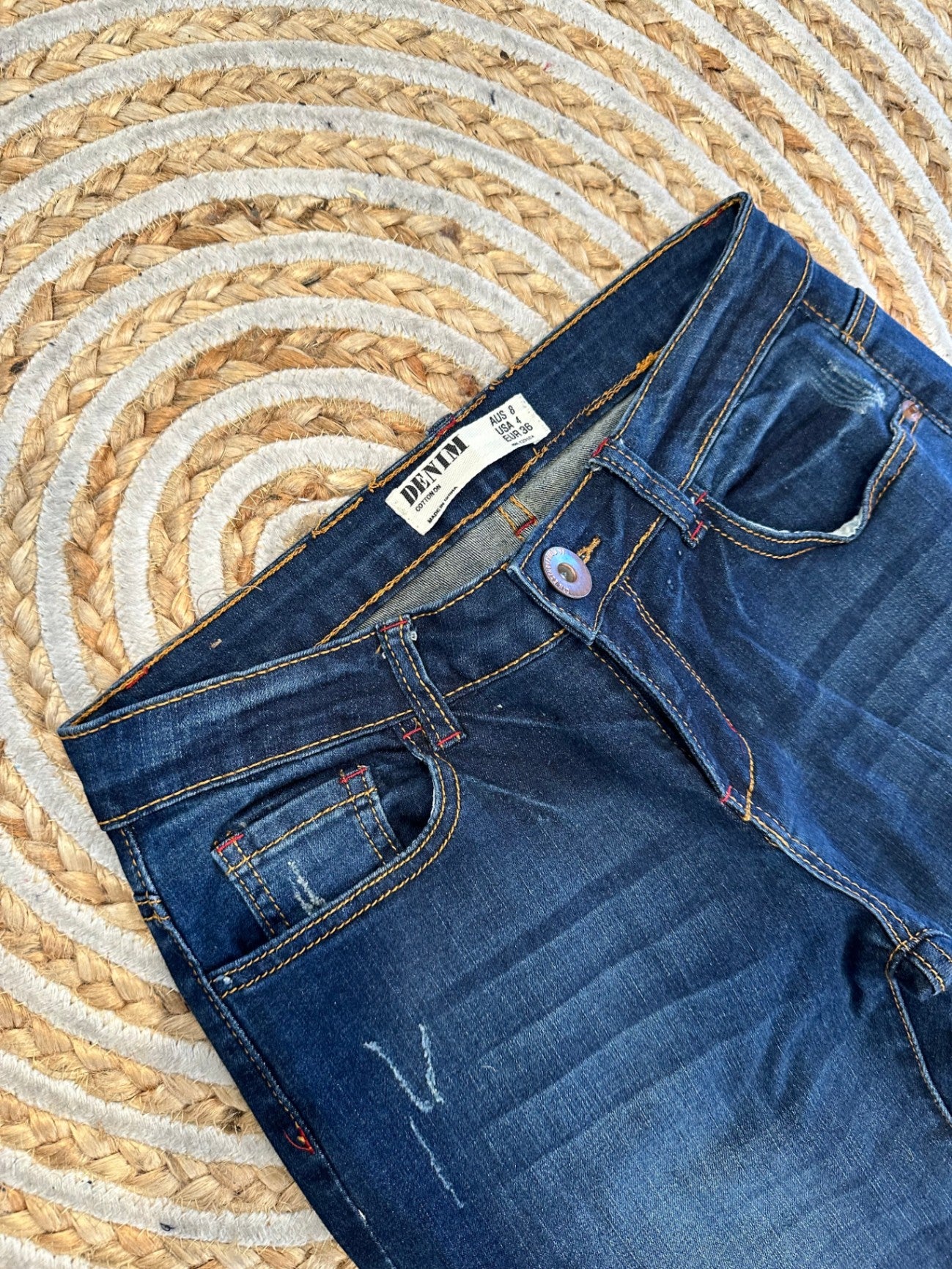 [SALE] Cotton On - Jeans - Size 8 - Dark Blue