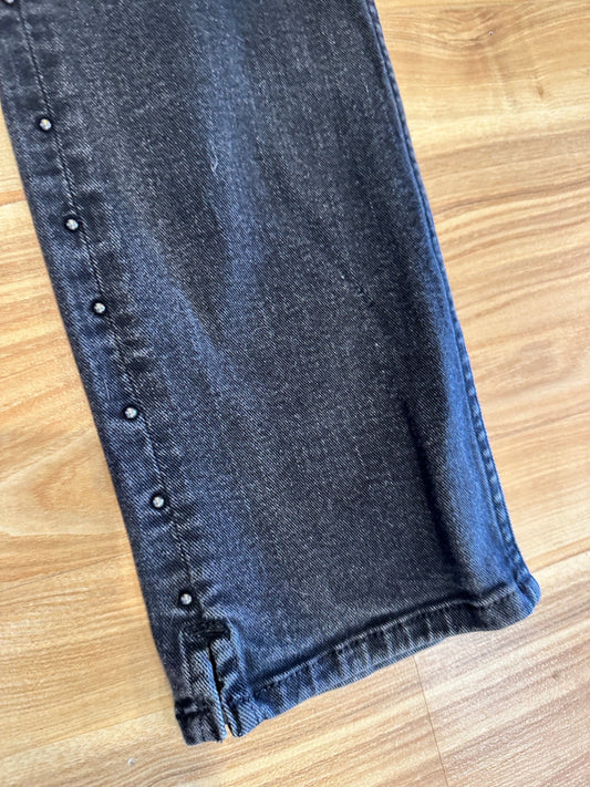 [SALE] Grey-wash Jeans with stud detailing - Size 29