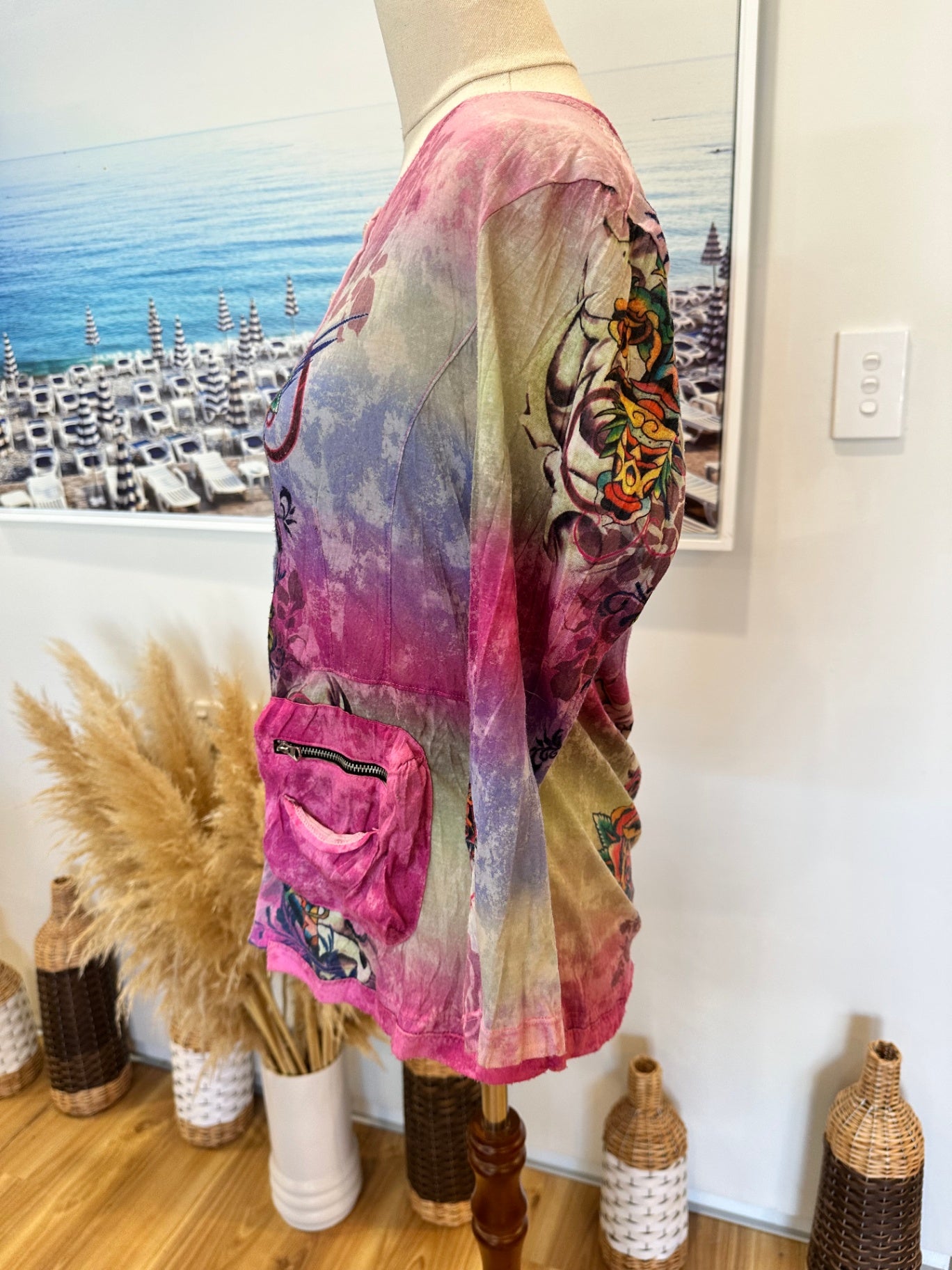 [SALE] Seven Sister - Cardigan - Small - Pink