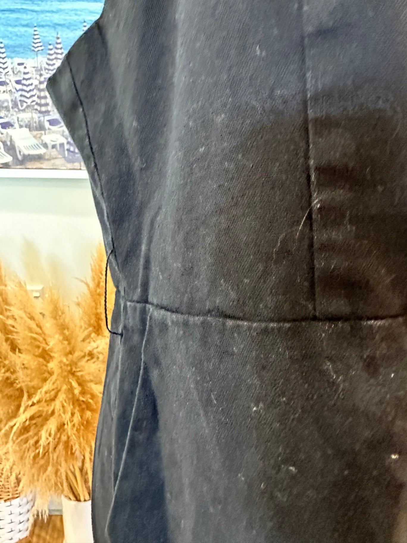 [SALE] Princess Highway Dress - Size 16 - Black -  Linen / Cotton Blend