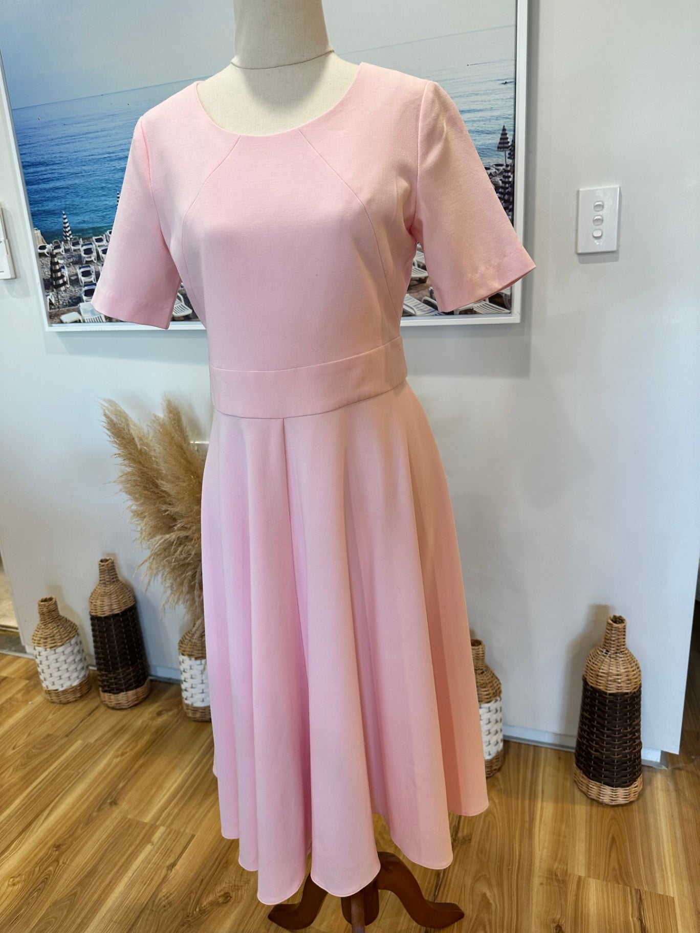 [SALE] Heine - Swing Dress - Size Small - Pink