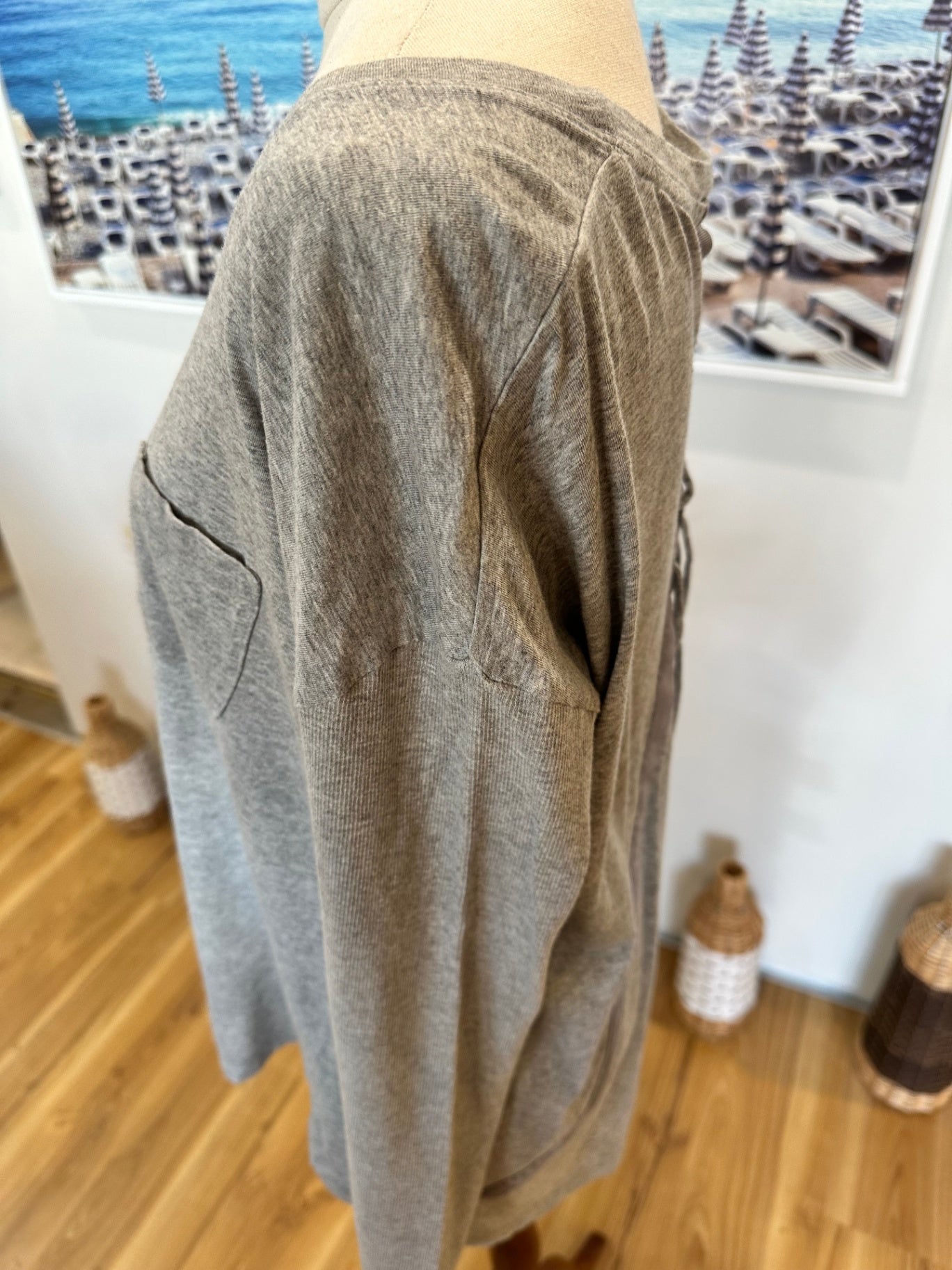 [SALE] Max - Long sleeve Top - Medium - Grey