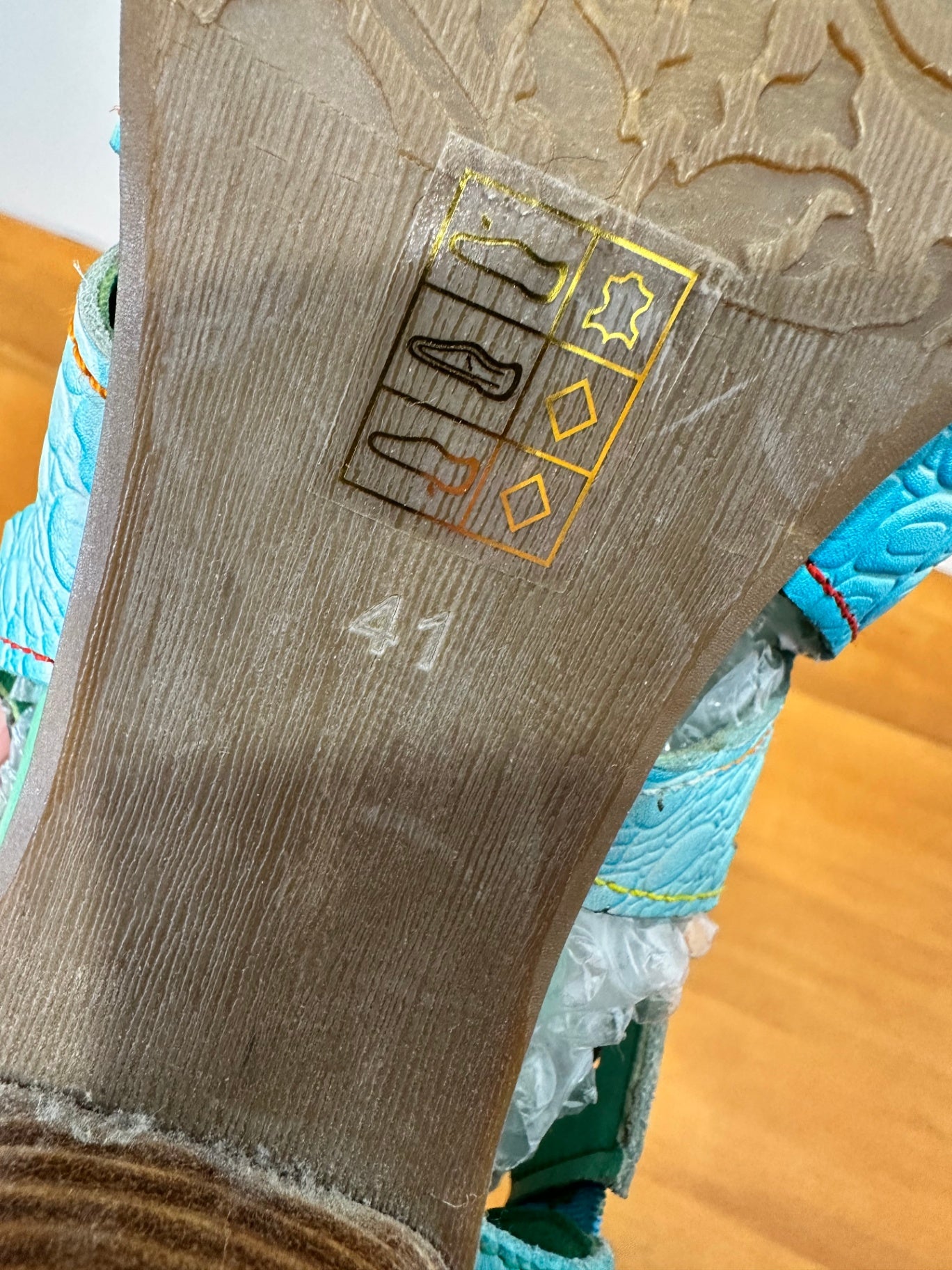 [SALE] Maher - Summer Sandals / Heels - Size EU 41 - Turquoise