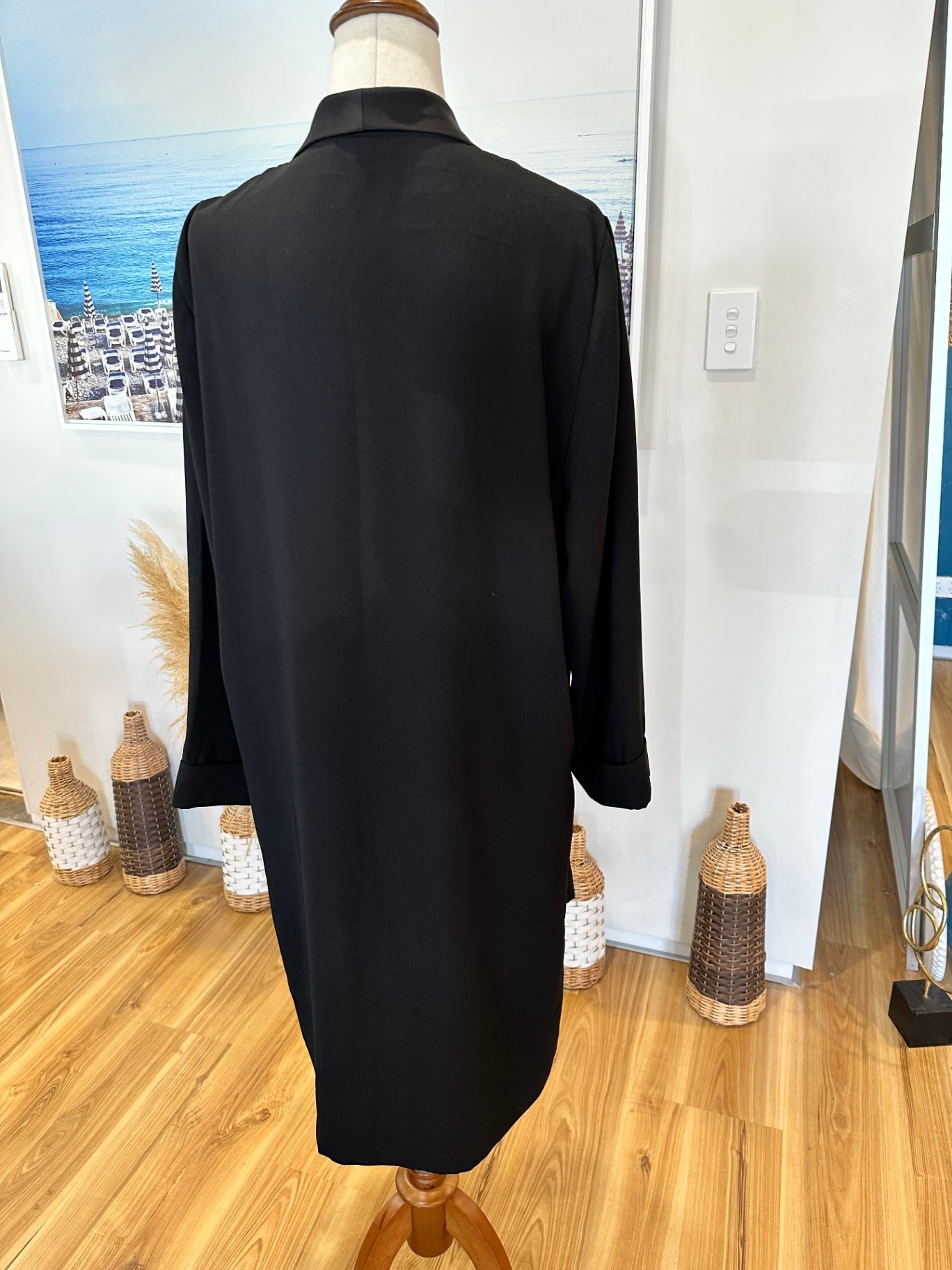 [SALE] Glassons - Waterfall Blazer / Jacket - Size 16 - Black