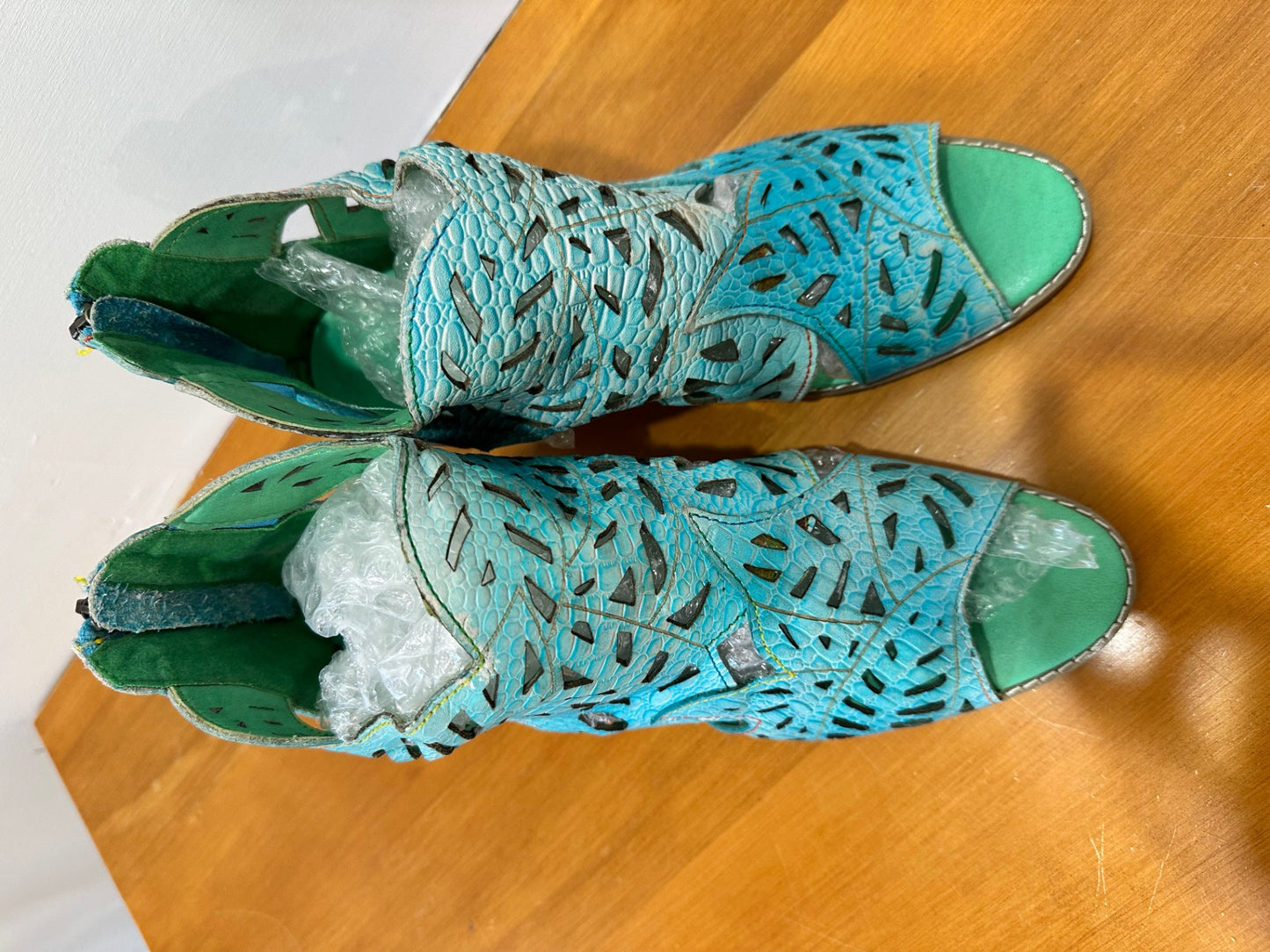[SALE] Maher - Summer Sandals / Heels - Size EU 41 - Turquoise