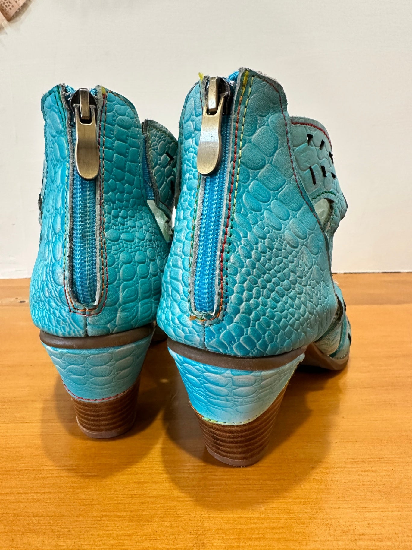 [SALE] Maher - Summer Sandals / Heels - Size EU 41 - Turquoise