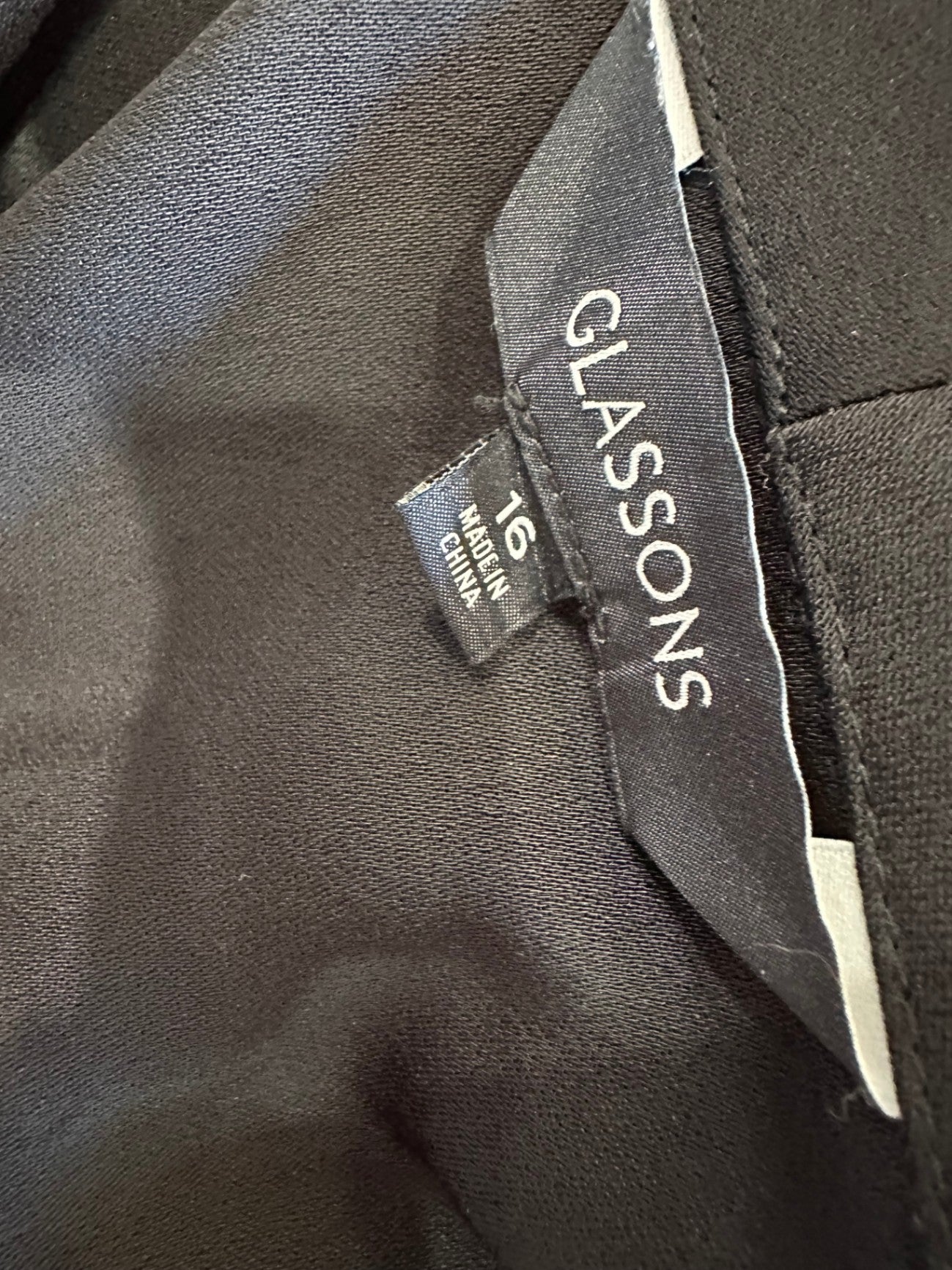[SALE] Glassons - Waterfall Blazer / Jacket - Size 16 - Black