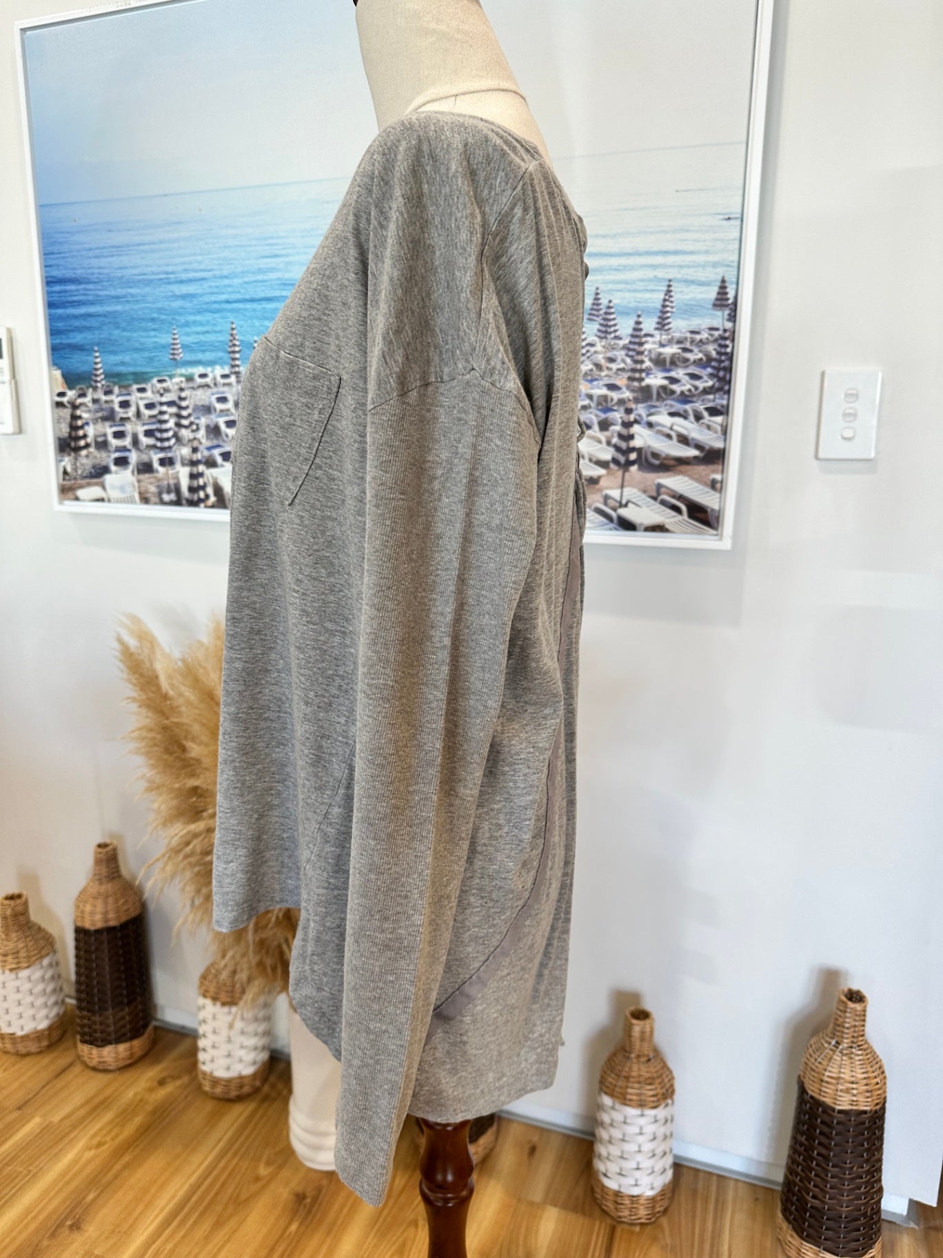 [SALE] Max - Long sleeve Top - Medium - Grey