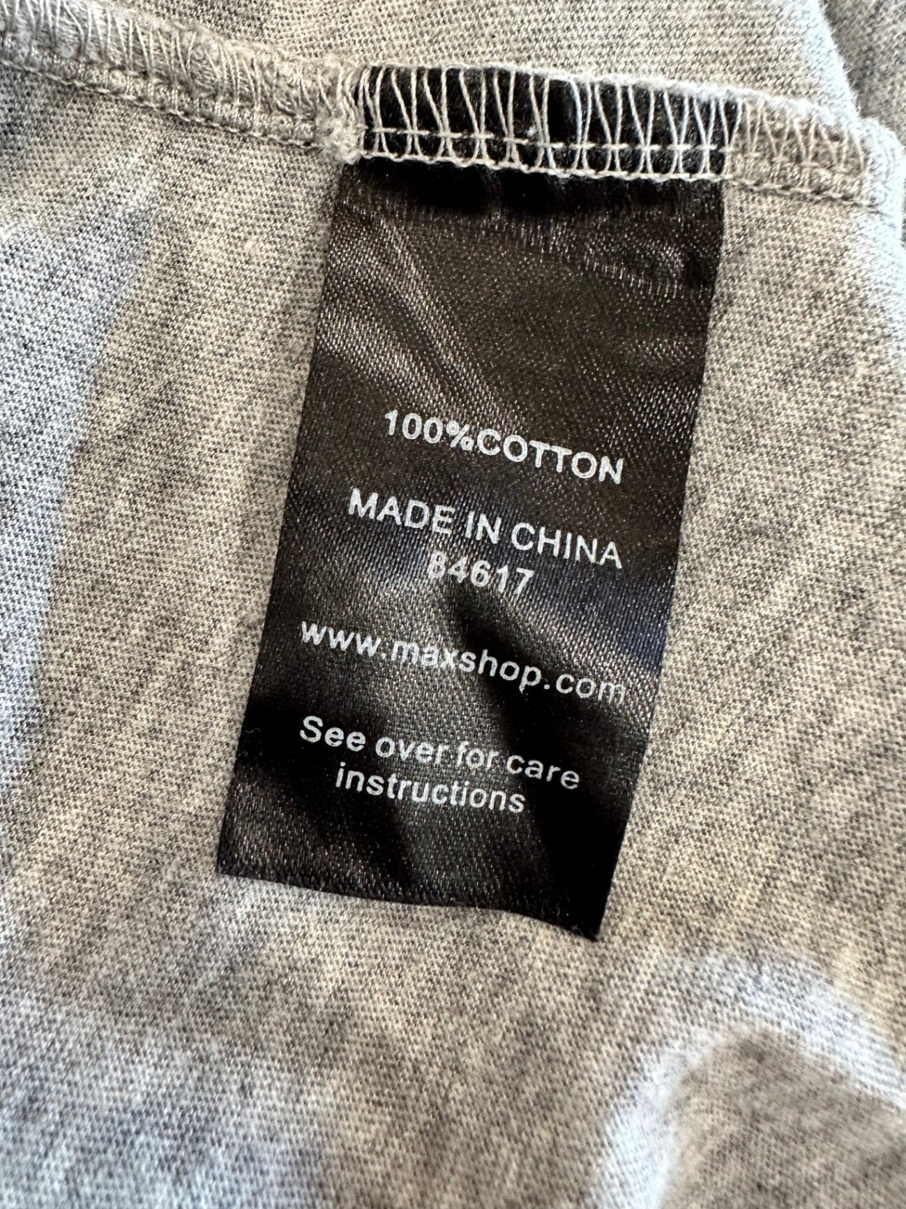 [SALE] Max - Long sleeve Top - Medium - Grey