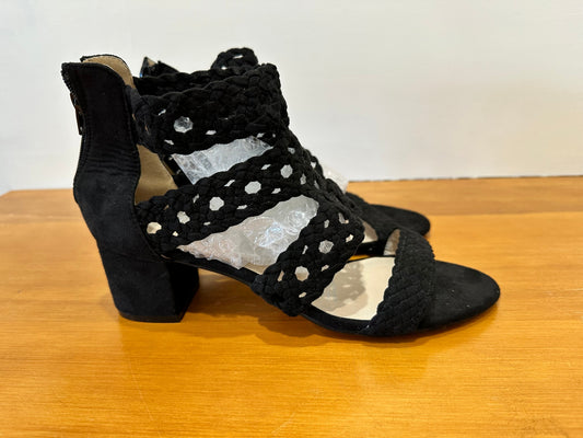 [SALE] Capture - Heeled Sandals - Size 10 - Black