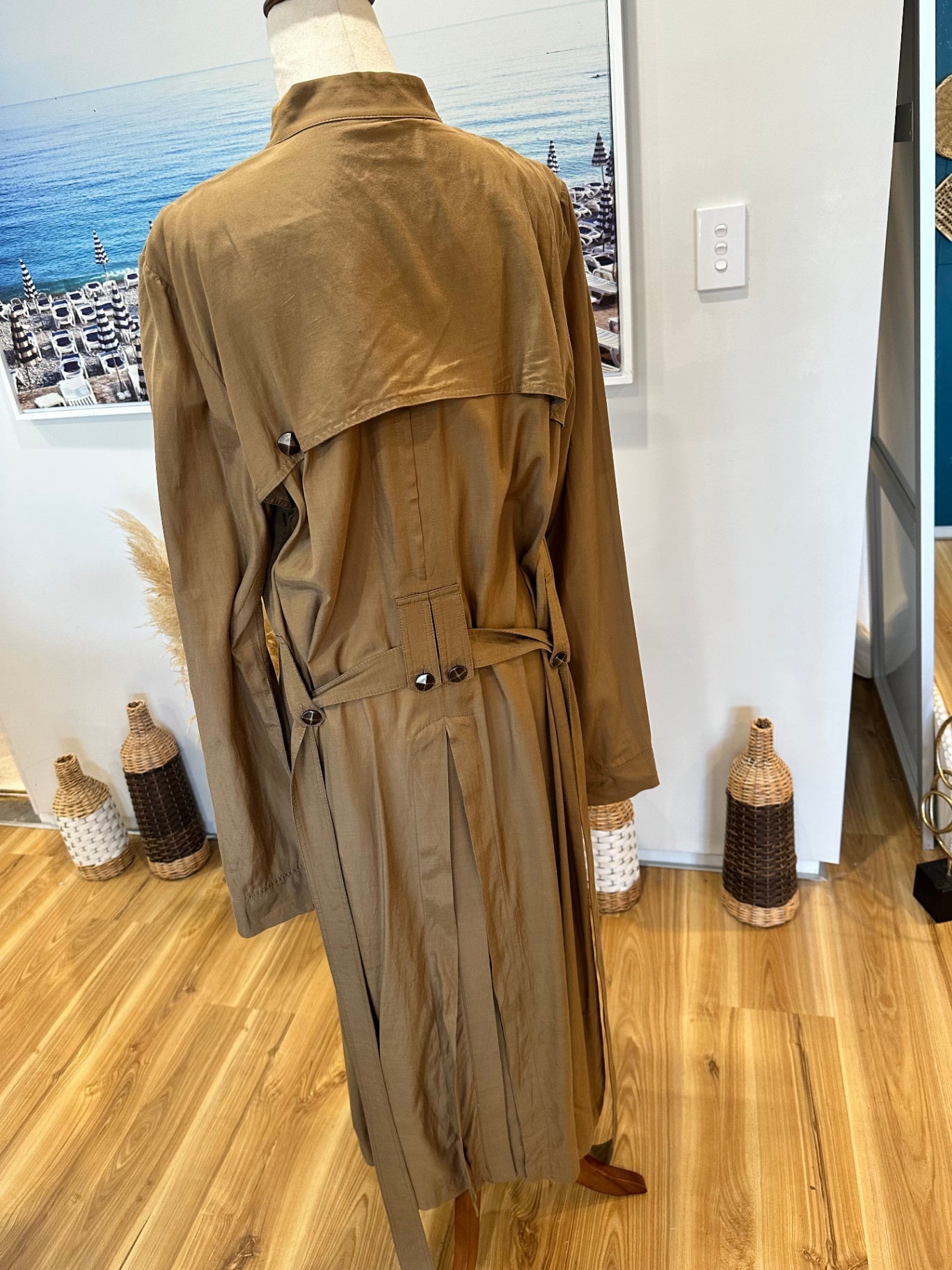 [SALE] Sass & Bide - Duster Coat - Large - Beige