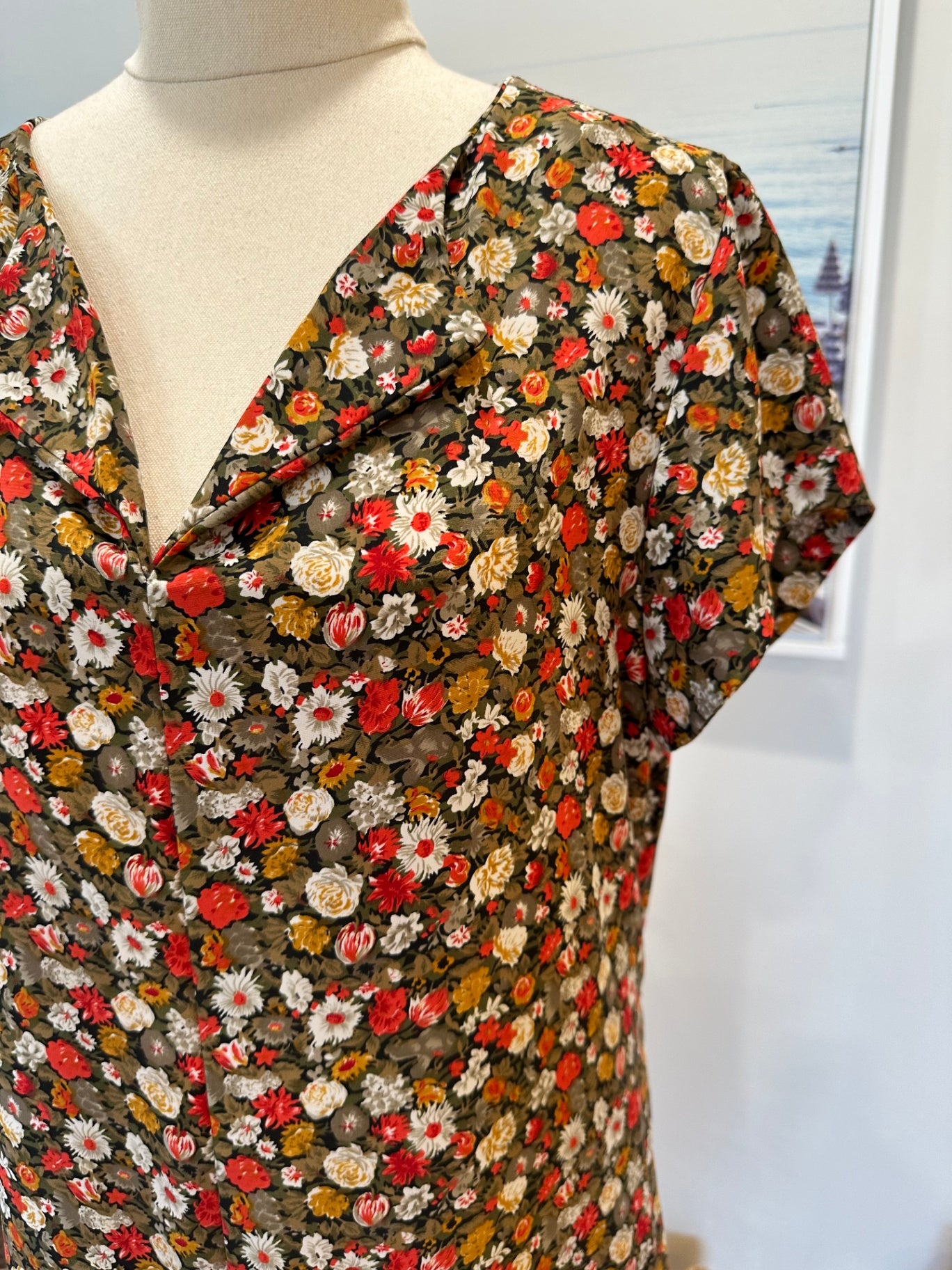 90's Dress - Medium / Large - Multicolour