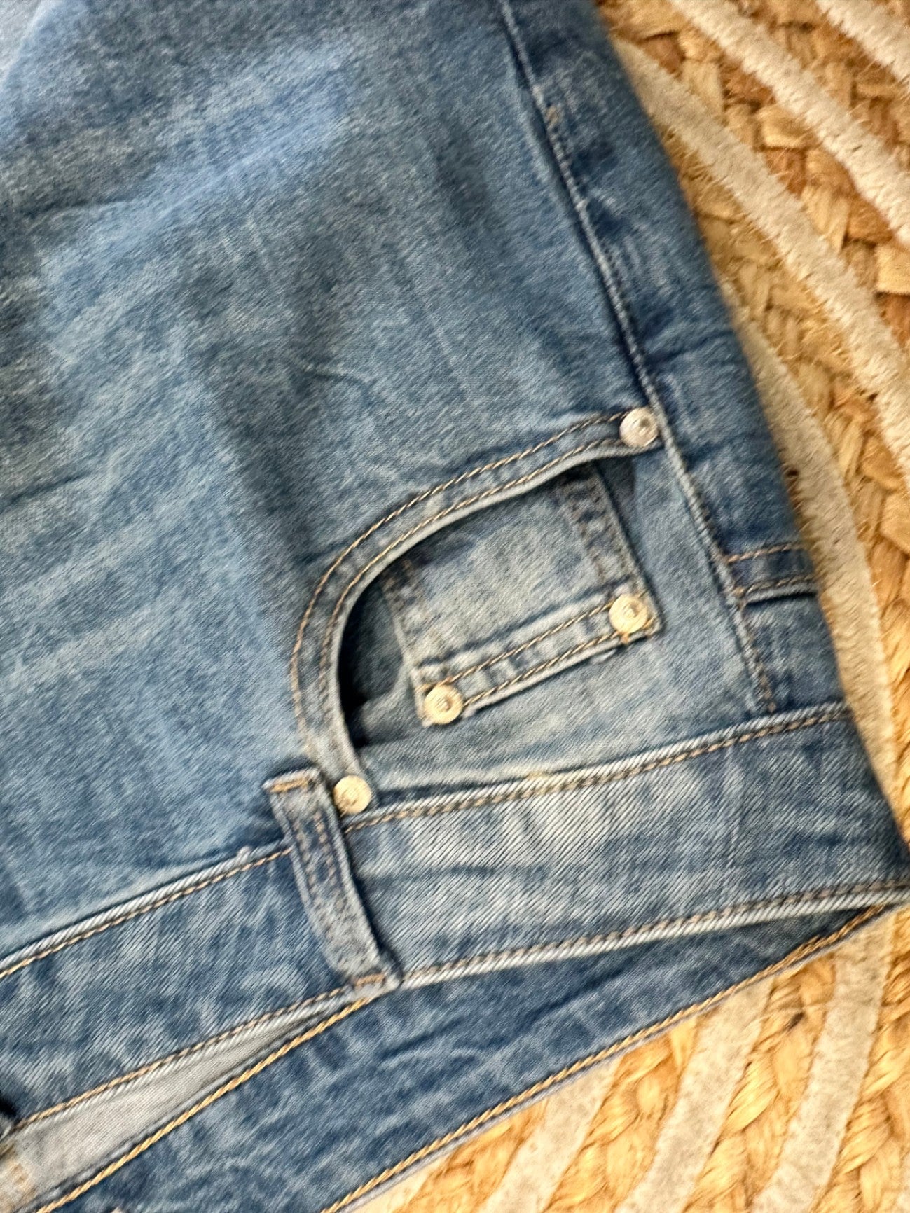 [SALE] Wakee - Distressed / Ripped Jeans - Size 16 - Blue