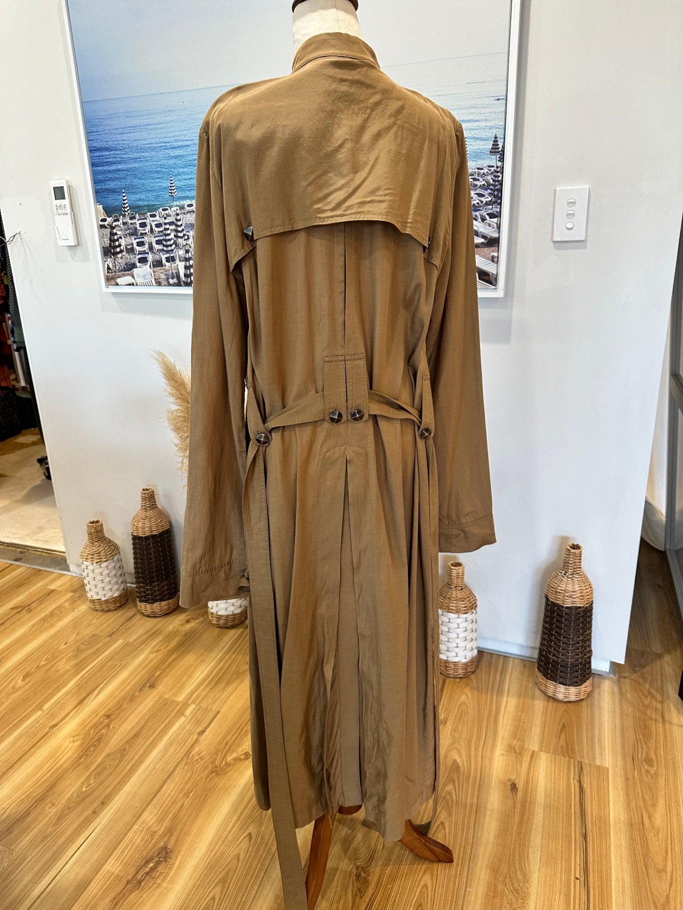 [SALE] Sass & Bide - Duster Coat - Large - Beige