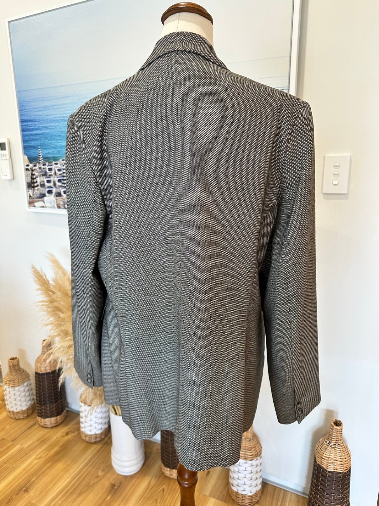 [SALE] Charade - Boxy Blazer - Size 12 - Grey