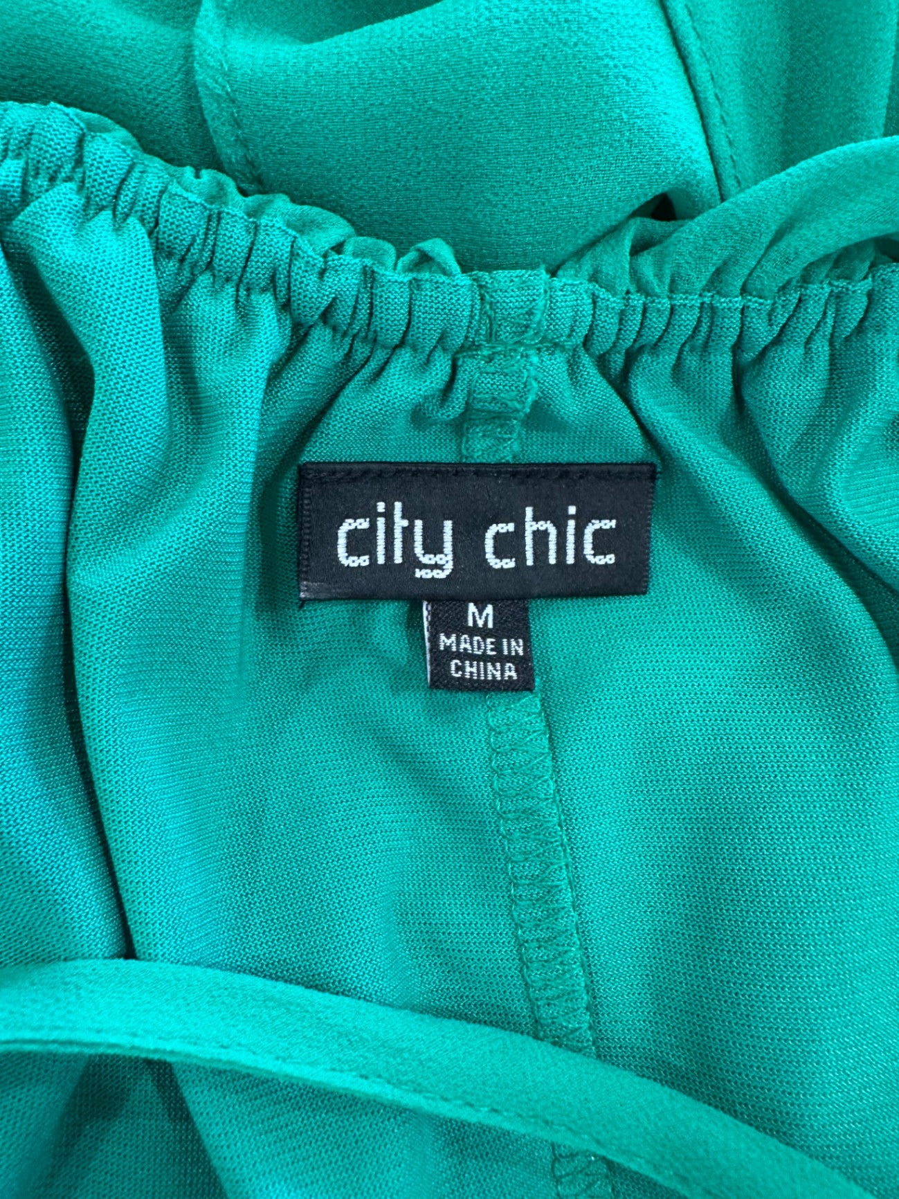[SALE] City Chic - Summer Blouse - Size 18 - Green