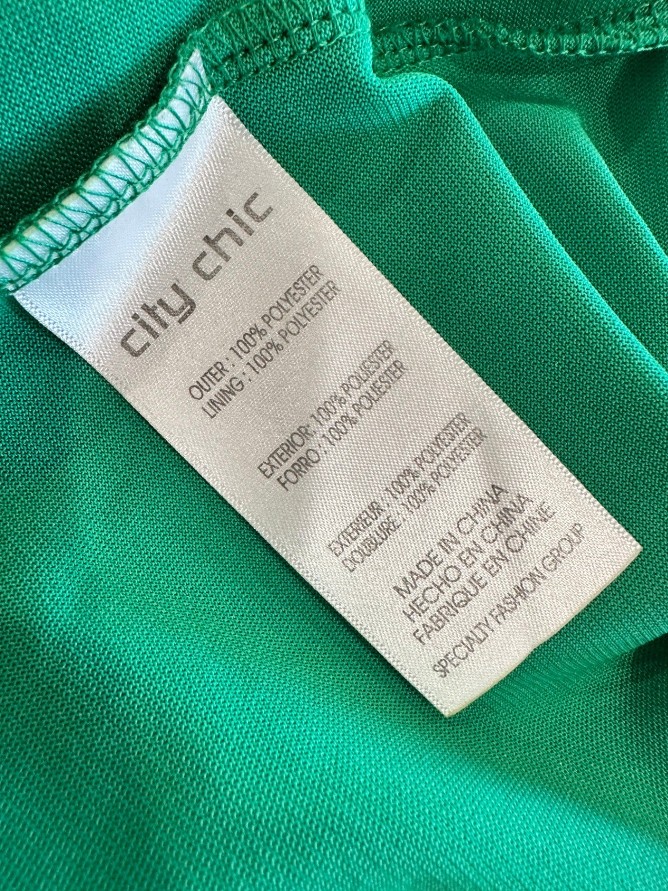 [SALE] City Chic - Summer Blouse - Size 18 - Green
