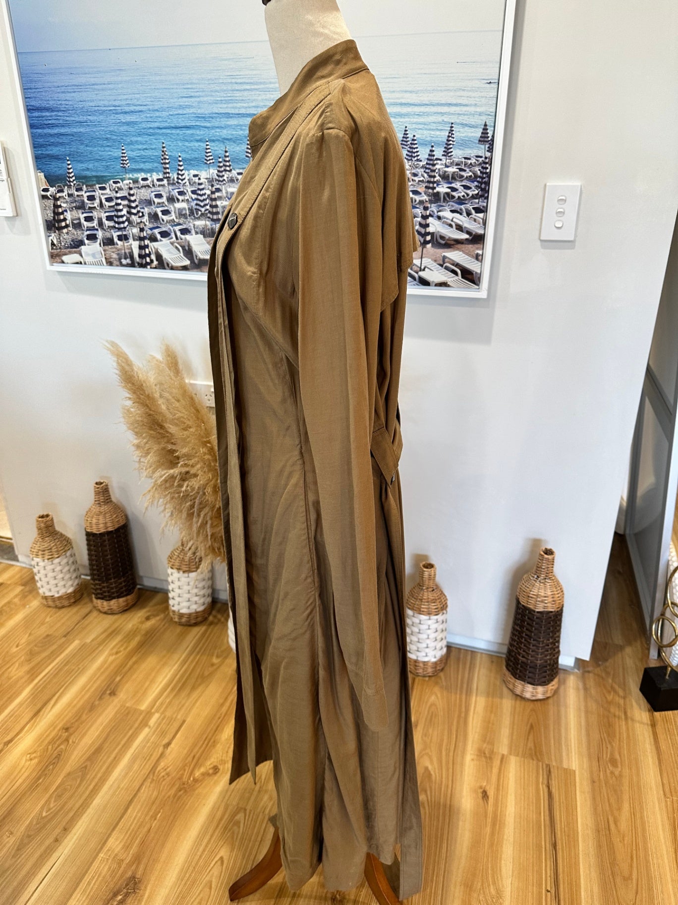 [SALE] Sass & Bide - Duster Coat - Large - Beige