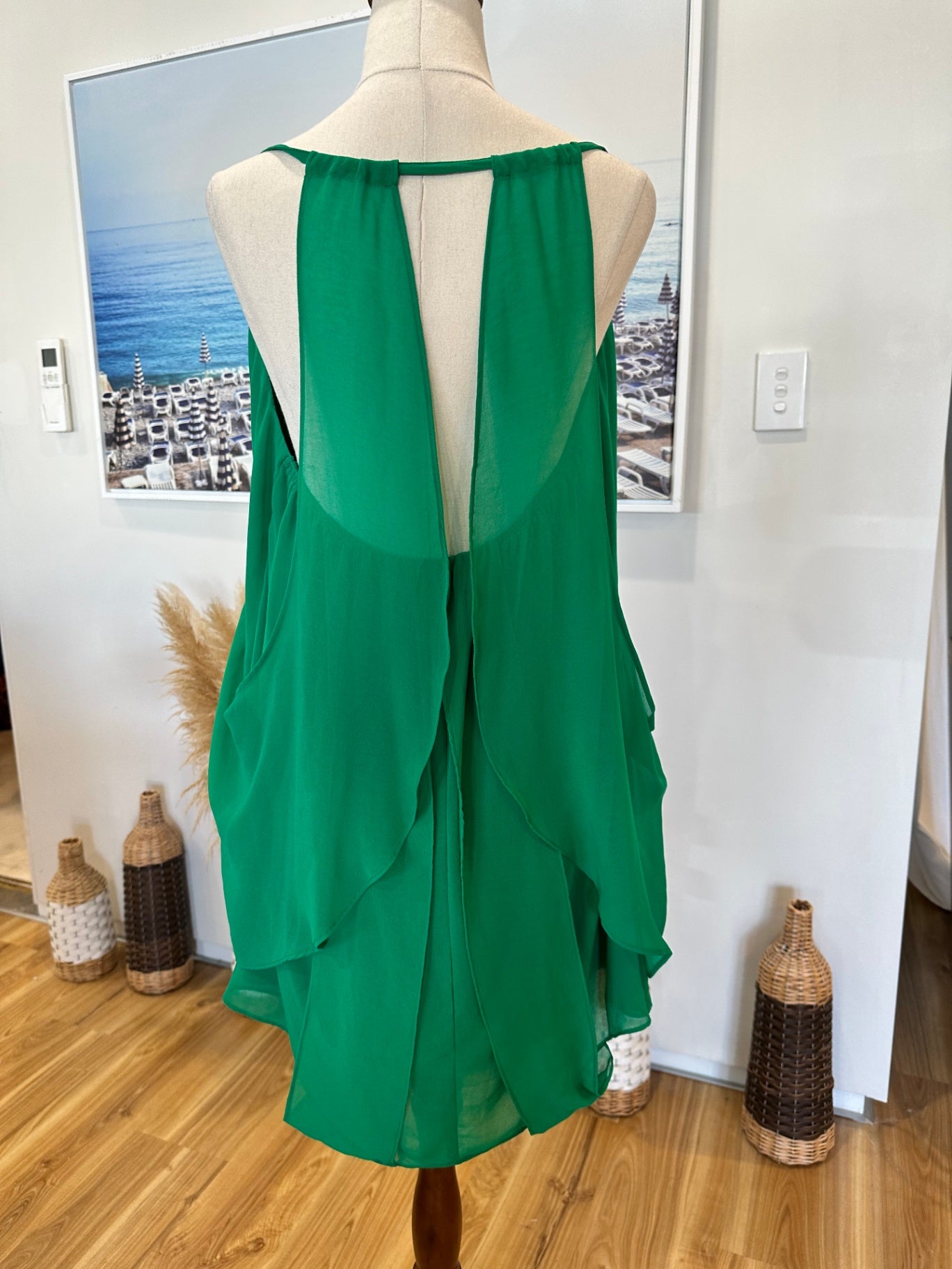 [SALE] City Chic - Summer Blouse - Size 18 - Green