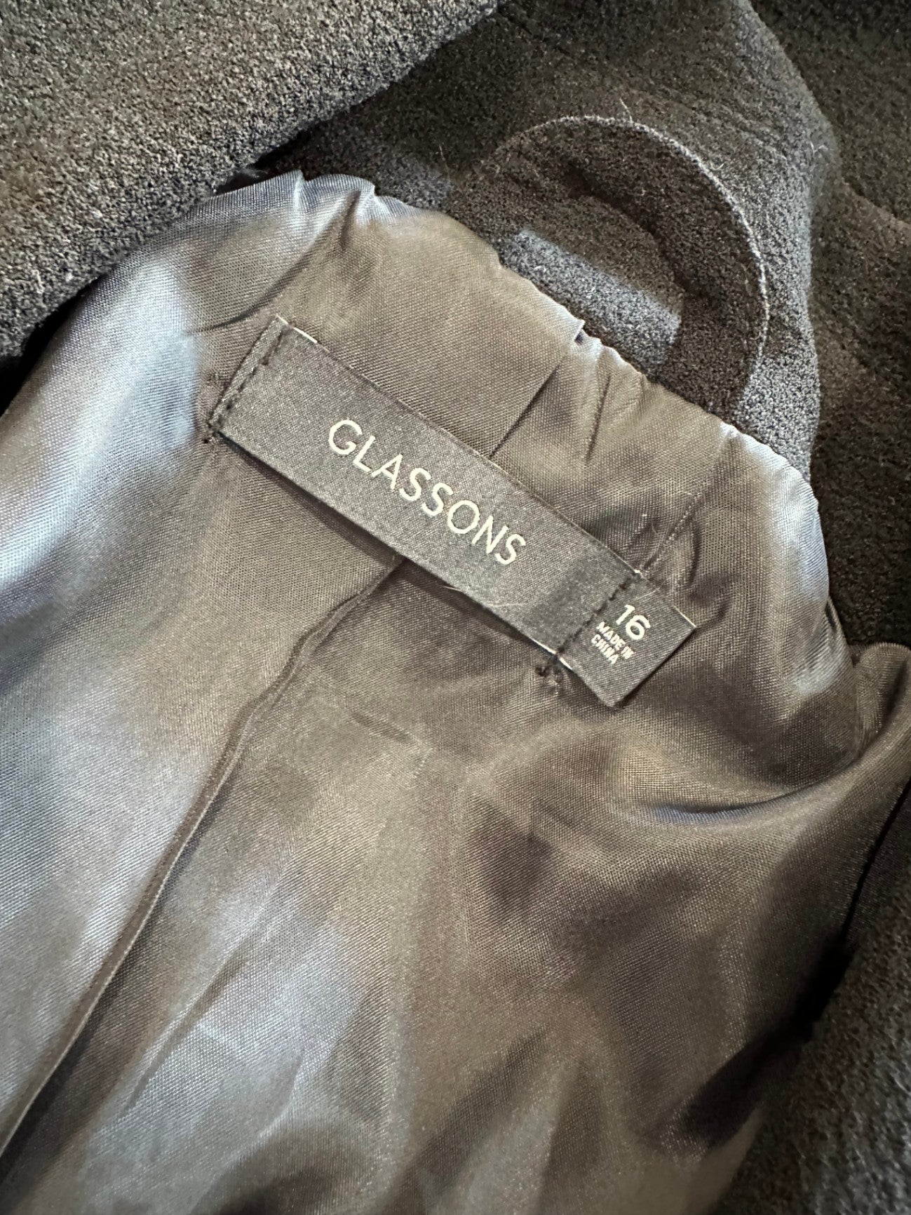 [SALE] Glassons - Biker Jacket - Size 16 - Black