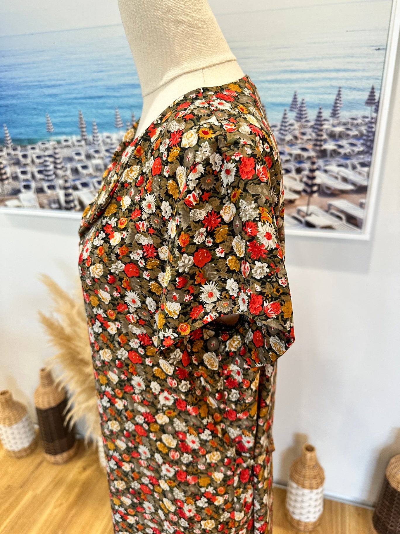 90's Dress - Medium / Large - Multicolour