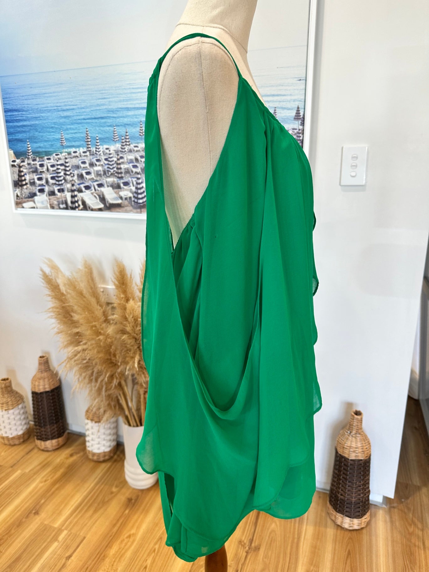 [SALE] City Chic - Summer Blouse - Size 18 - Green