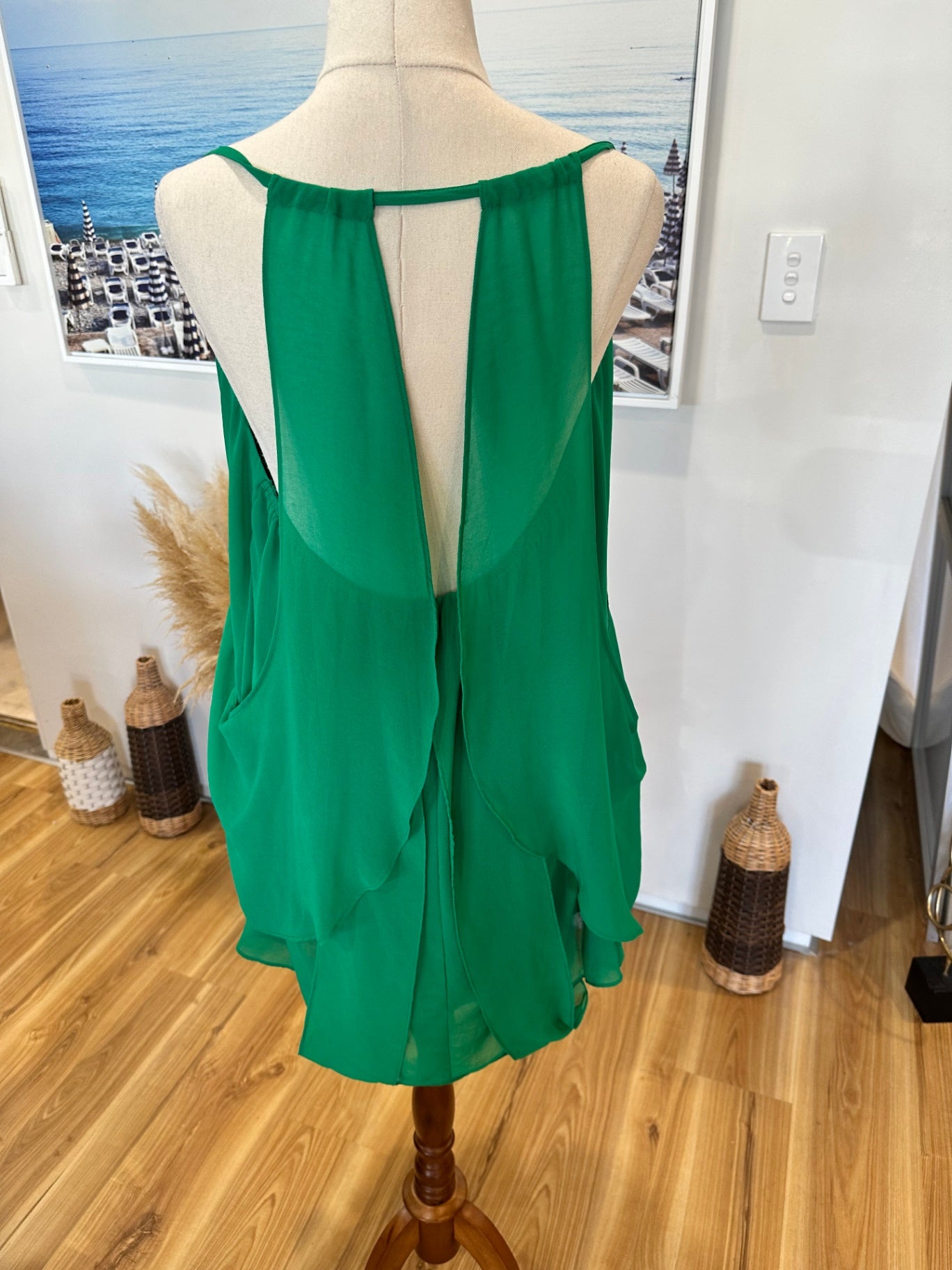[SALE] City Chic - Summer Blouse - Size 18 - Green