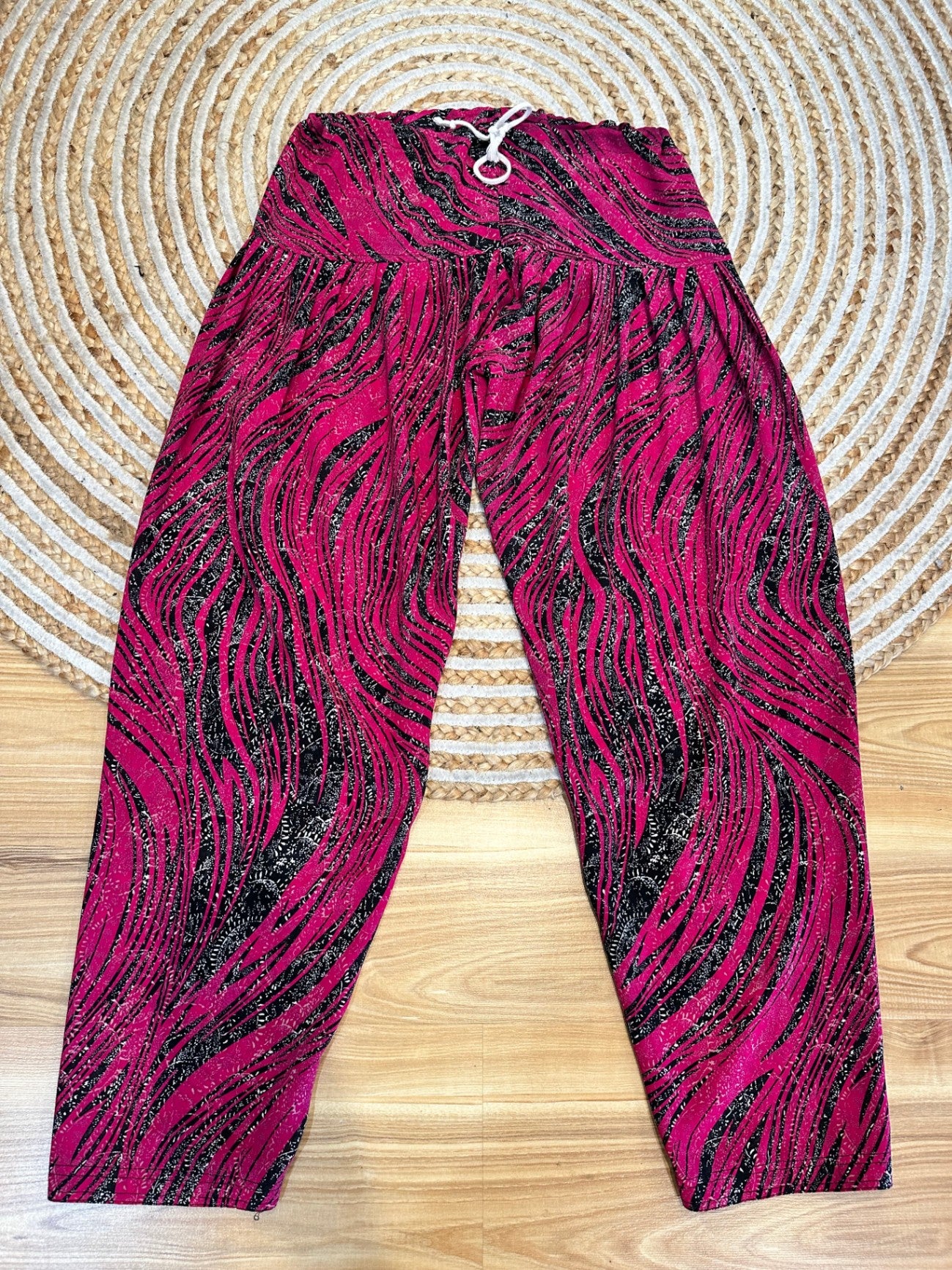 [SALE] Harem Pants - Large - Pink and black