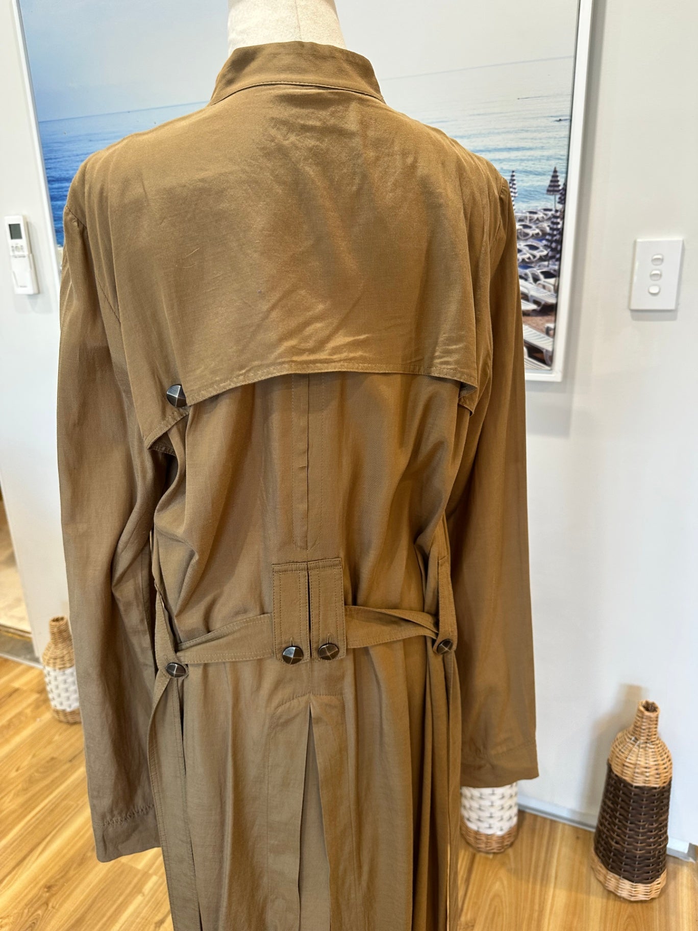 [SALE] Sass & Bide - Duster Coat - Large - Beige